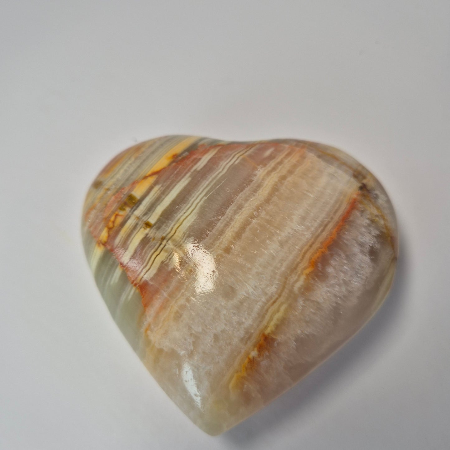 Green Onyx Heart Crystal Hoarder