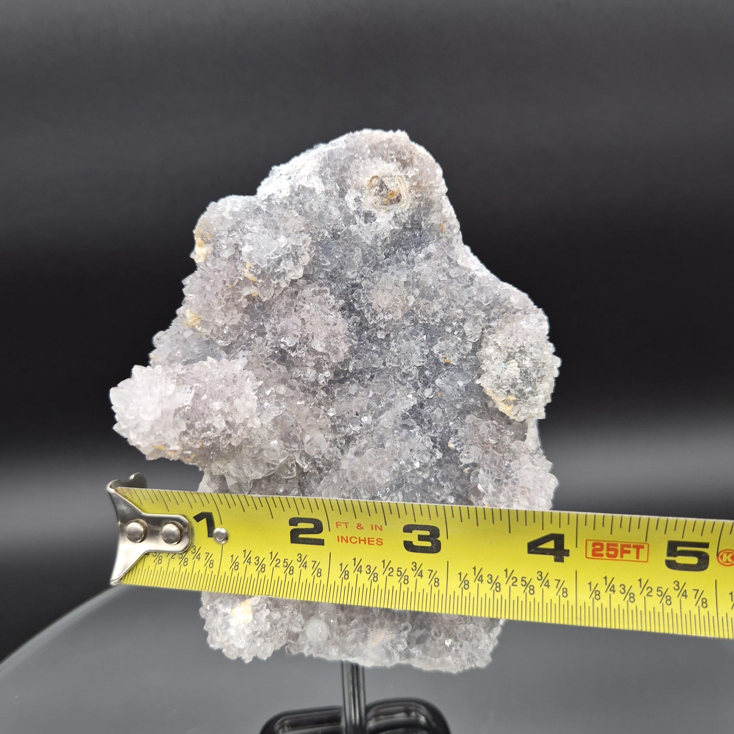 Rare Amethyst Zeolite with Stalactite Formation | 7.5 x 4in | 1.26 lb Amethyst Flower | Unique Crystal Specimen Crystal Hoarder