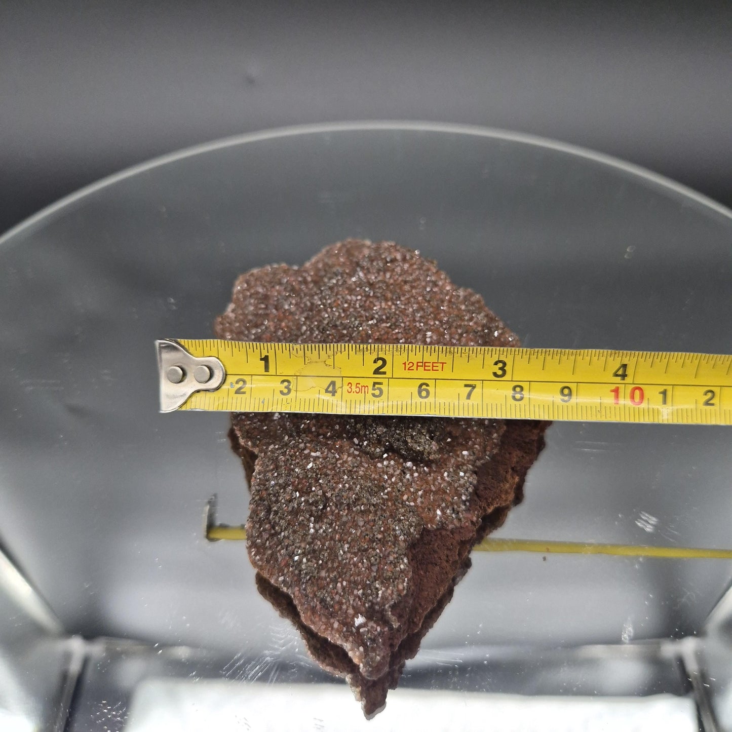 Rare AAA+ Red Sugar Diamond Calcite Crystal | Potosi Mine Mexico | 4.32 oz Crystal Hoarder