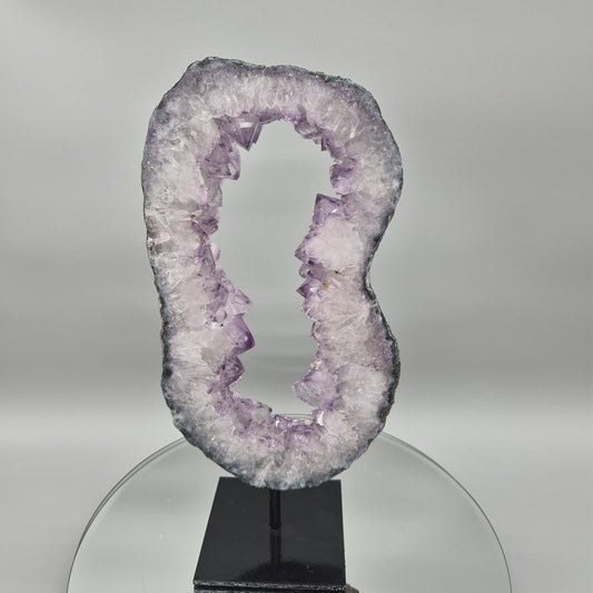 Amethyst Portal from Brazil - 12.5in Tall Natural Amethyst Crystal Portal  4.04 lb Crystal Hoarder