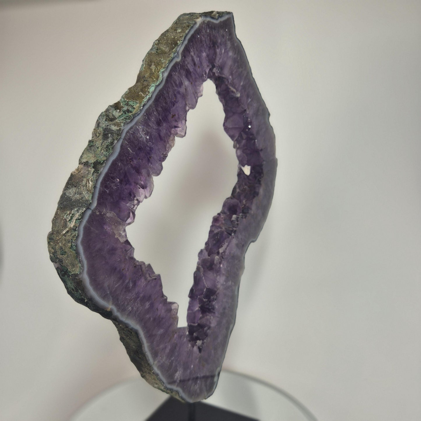 AAA+ Brazilian Amethyst Portal Crystal - Polished Gemstone Crystal Hoarder