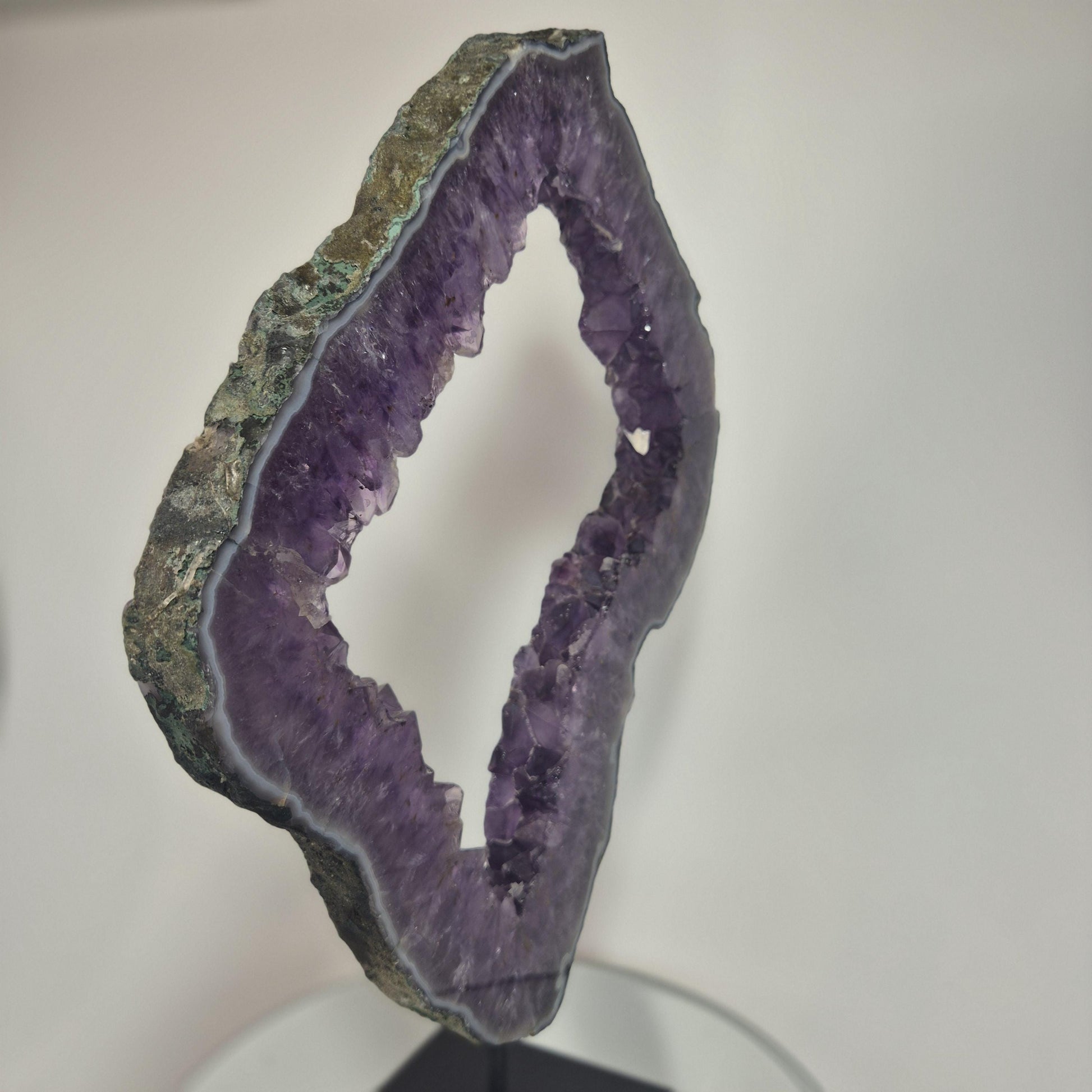 AAA+ Brazilian Amethyst Portal Crystal - Polished Gemstone Crystal Hoarder