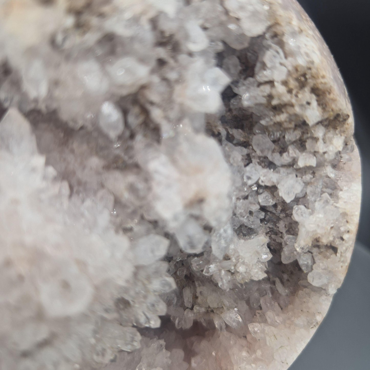 Huge AAA+ Pink Amethyst Sphere - 5 Inch (125mm) - 6.62 lbs - Brazil - Rare High-End Crystal Decor Crystal Hoarder