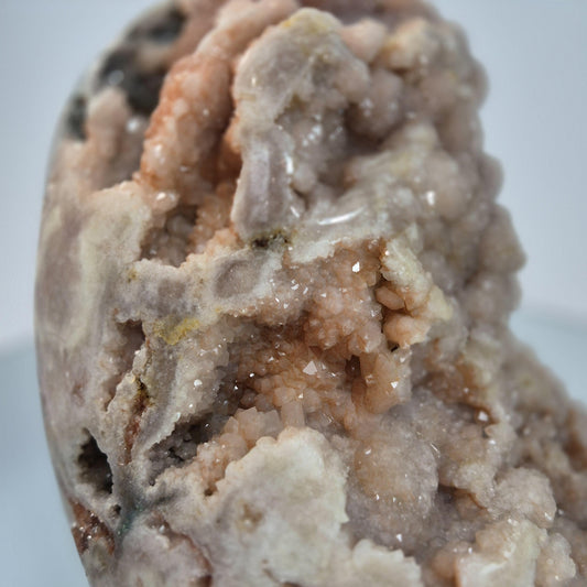Pink Amethyst Freeform - Druzy Bubble Formation, Brazil, 6 x 5in, 6.19 lb Statement Crystal, Collector Specimen Crystal Hoarder