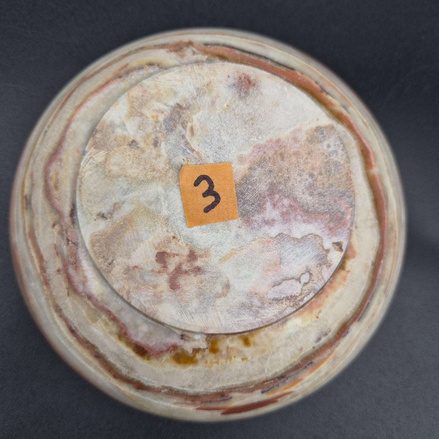6 inch Polished Green Onyx Bowl | Natural Stone Decorative Bowl | 1 lb | Choose Your Piece Crystal Hoarder
