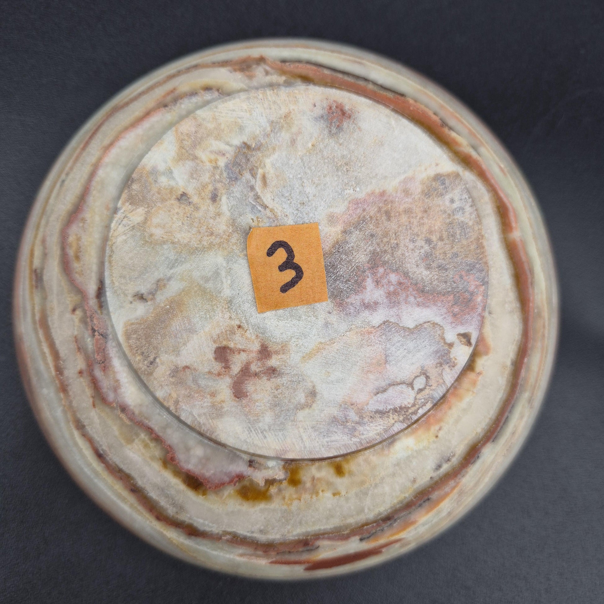 6 inch Polished Green Onyx Bowl | Natural Stone Decorative Bowl | 1 lb | Choose Your Piece Crystal Hoarder