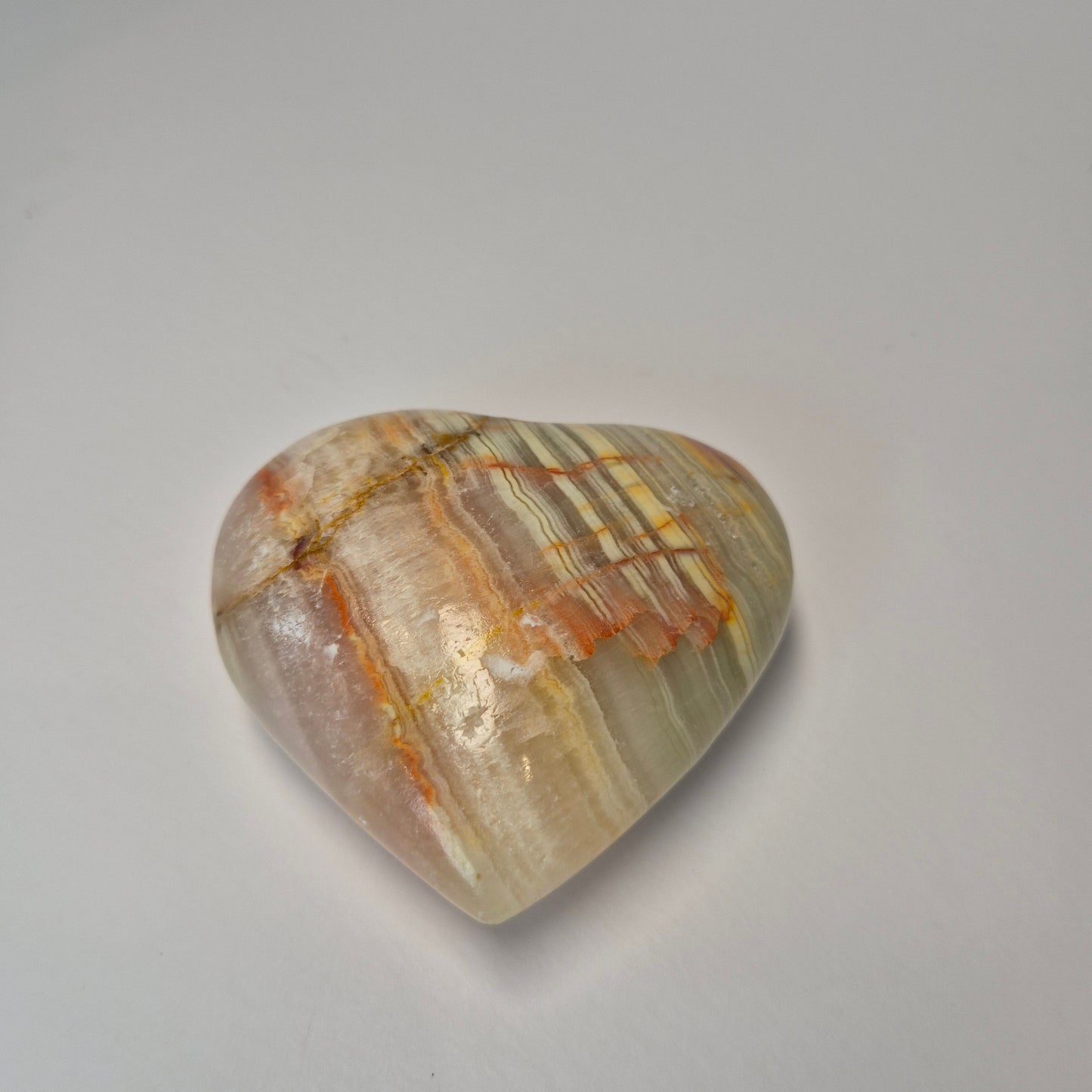 Green Onyx Heart Crystal Hoarder
