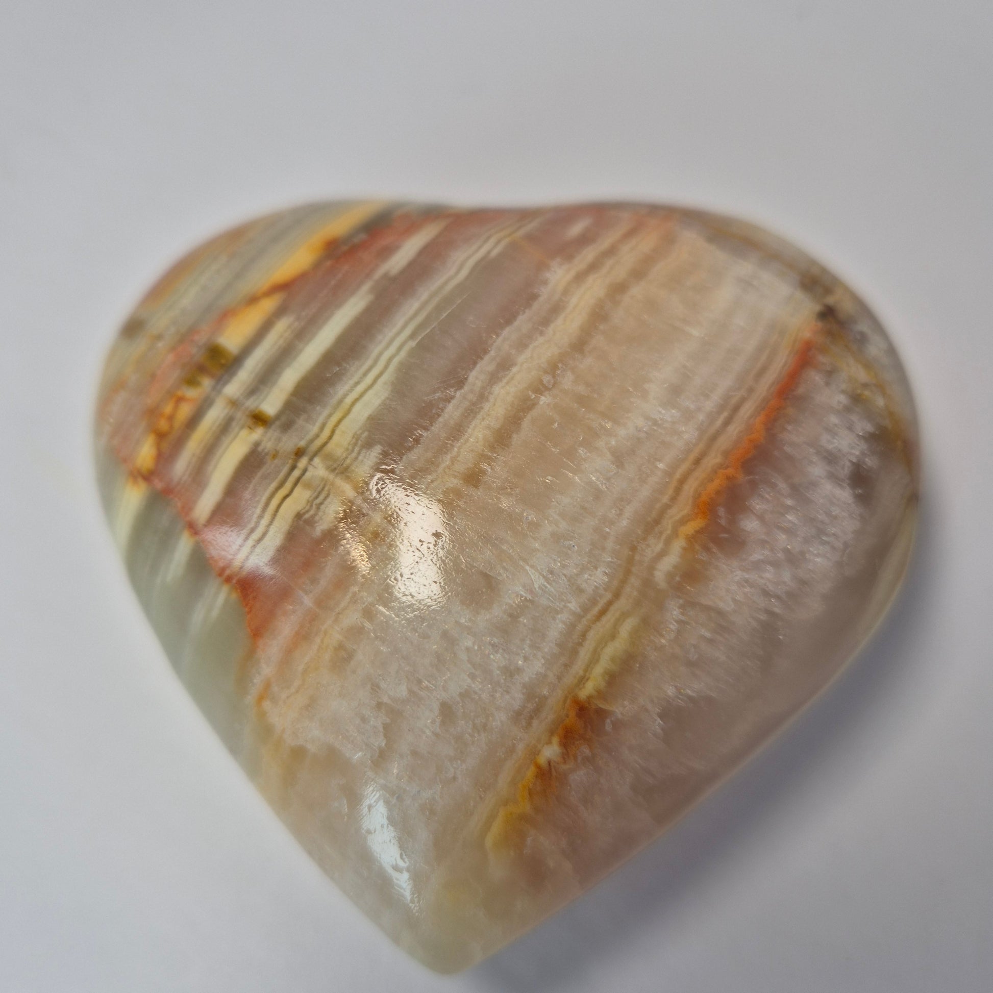 Green Onyx Heart Crystal Hoarder