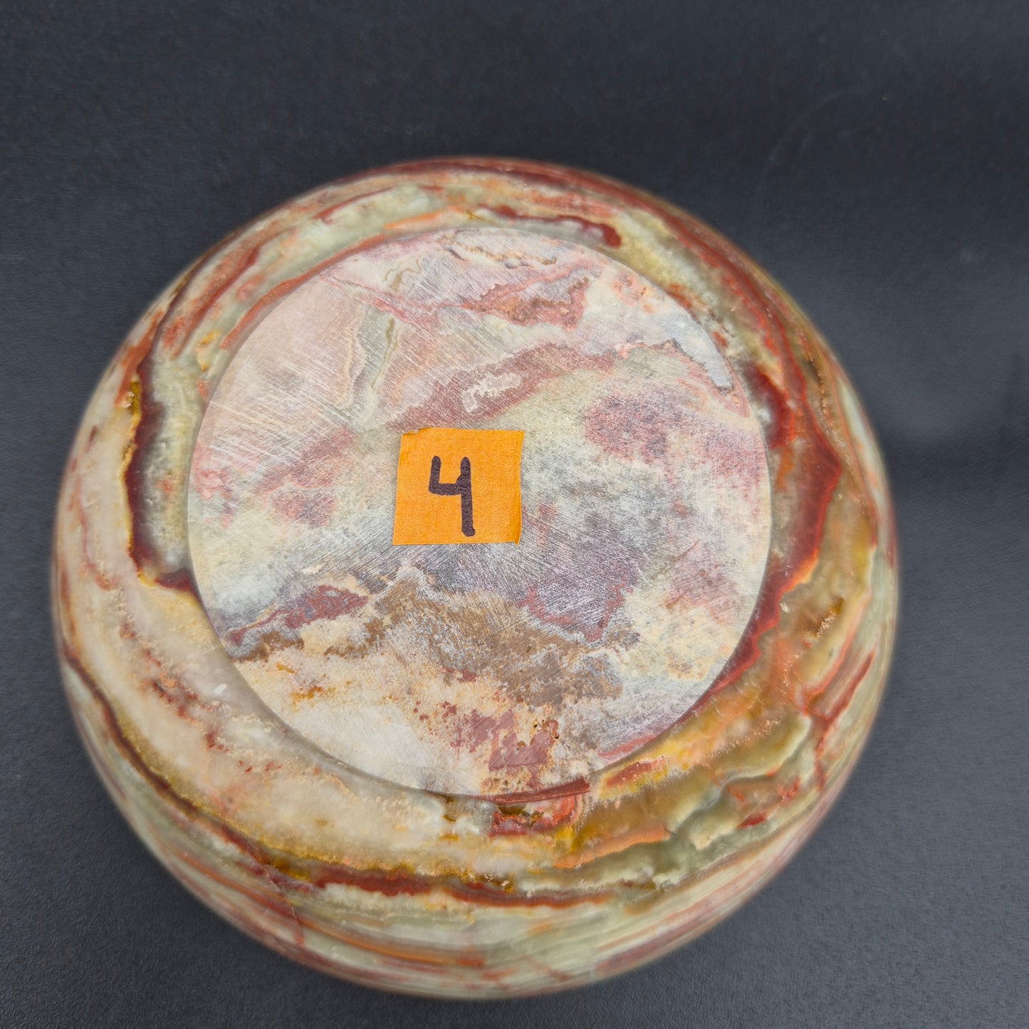 6 inch Polished Green Onyx Bowl | Natural Stone Decorative Bowl | 1 lb | Choose Your Piece