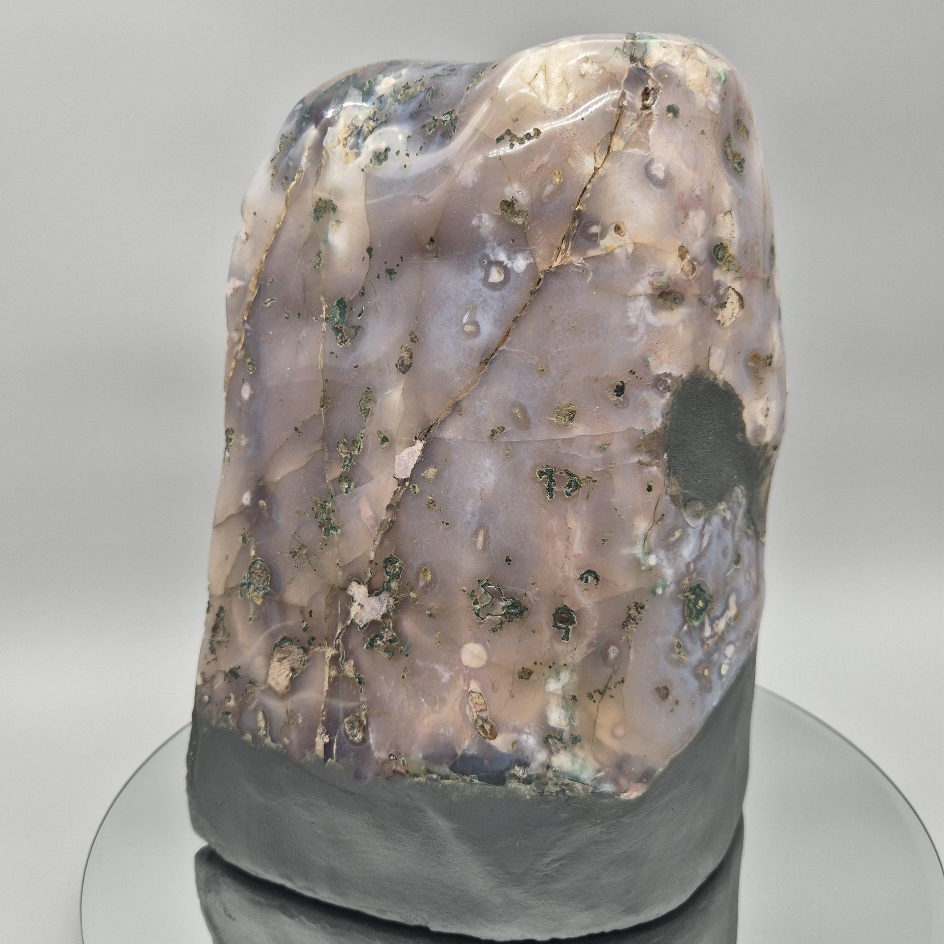 Polished Amethyst Cathedral - Brazil | 18.98 lbs | 10.5in Large Statement Crystal Geode Crystal Hoarder