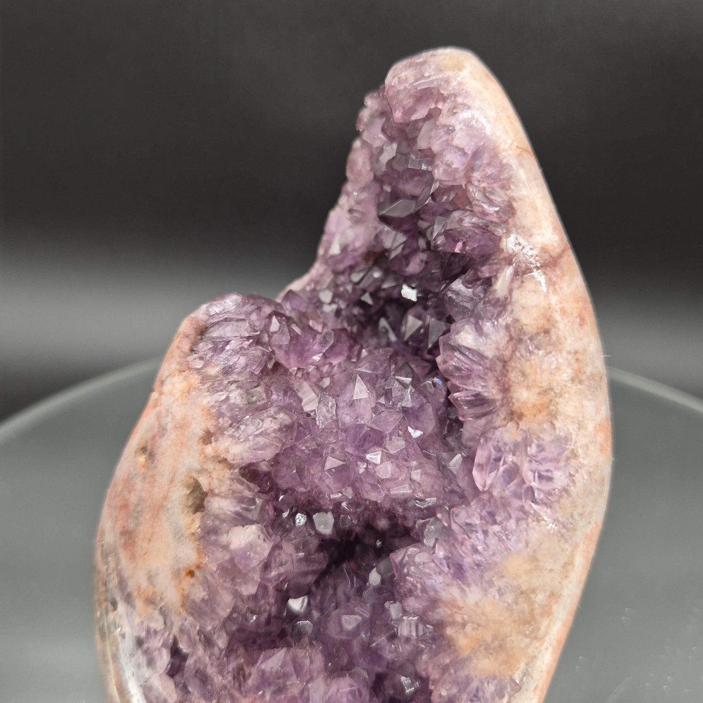 AAA+ Rare Bi-Color Purple Pink Amethyst Freeform Brazil 1.84 lbs 4.5x3.5x3 Collector Crystal Crystal Hoarder