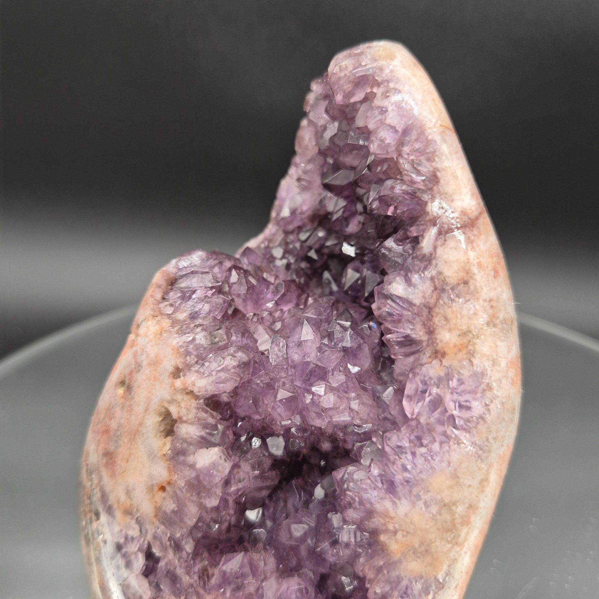 AAA+ Rare Bi-Color Purple Pink Amethyst Freeform Brazil 1.84 lbs 4.5x3.5x3 Collector Crystal Crystal Hoarder