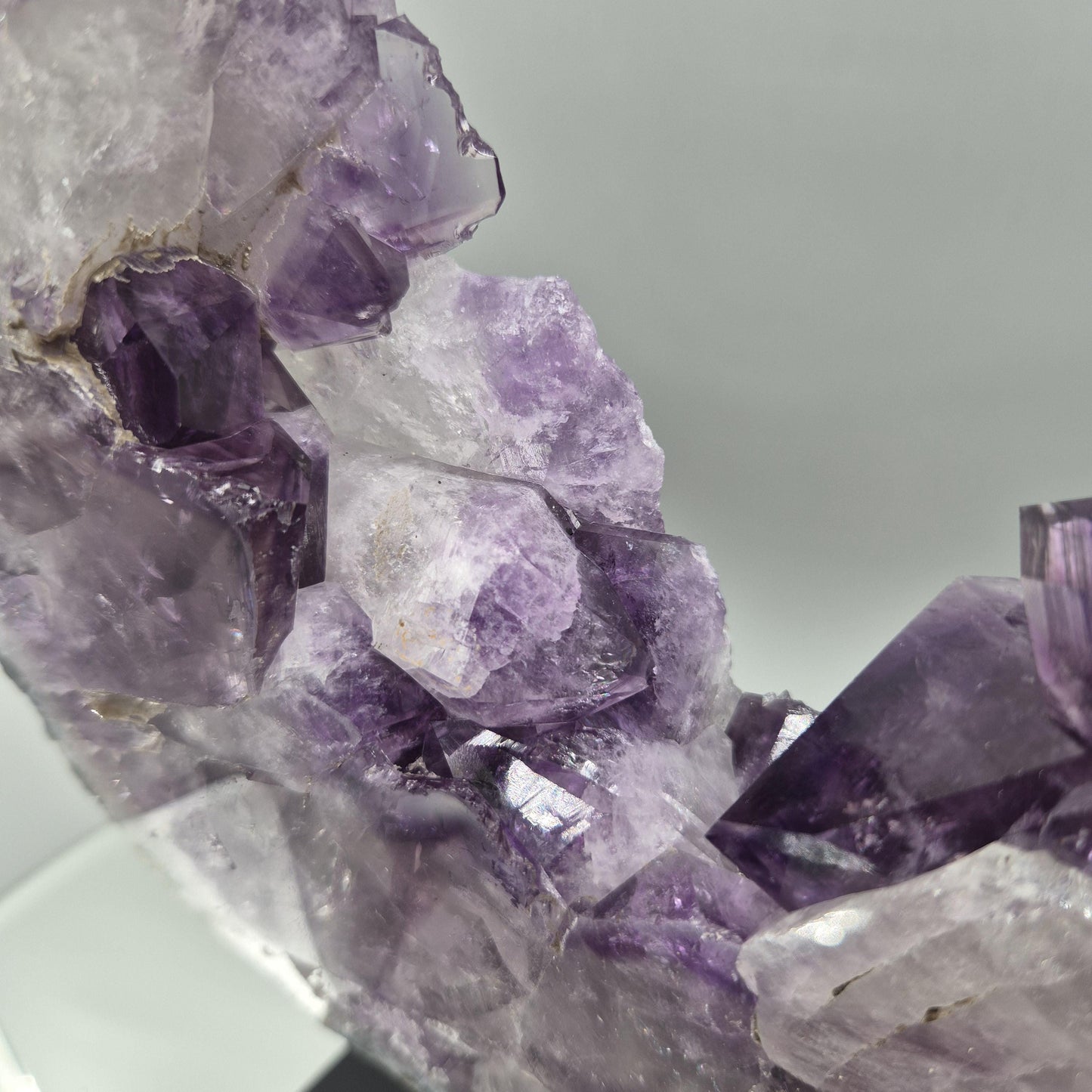 Super Unique Amethyst Portal - 17 x 9.5in, 10.29 lbs - Phantom Dark Crystal from Brazil Crystal Hoarder