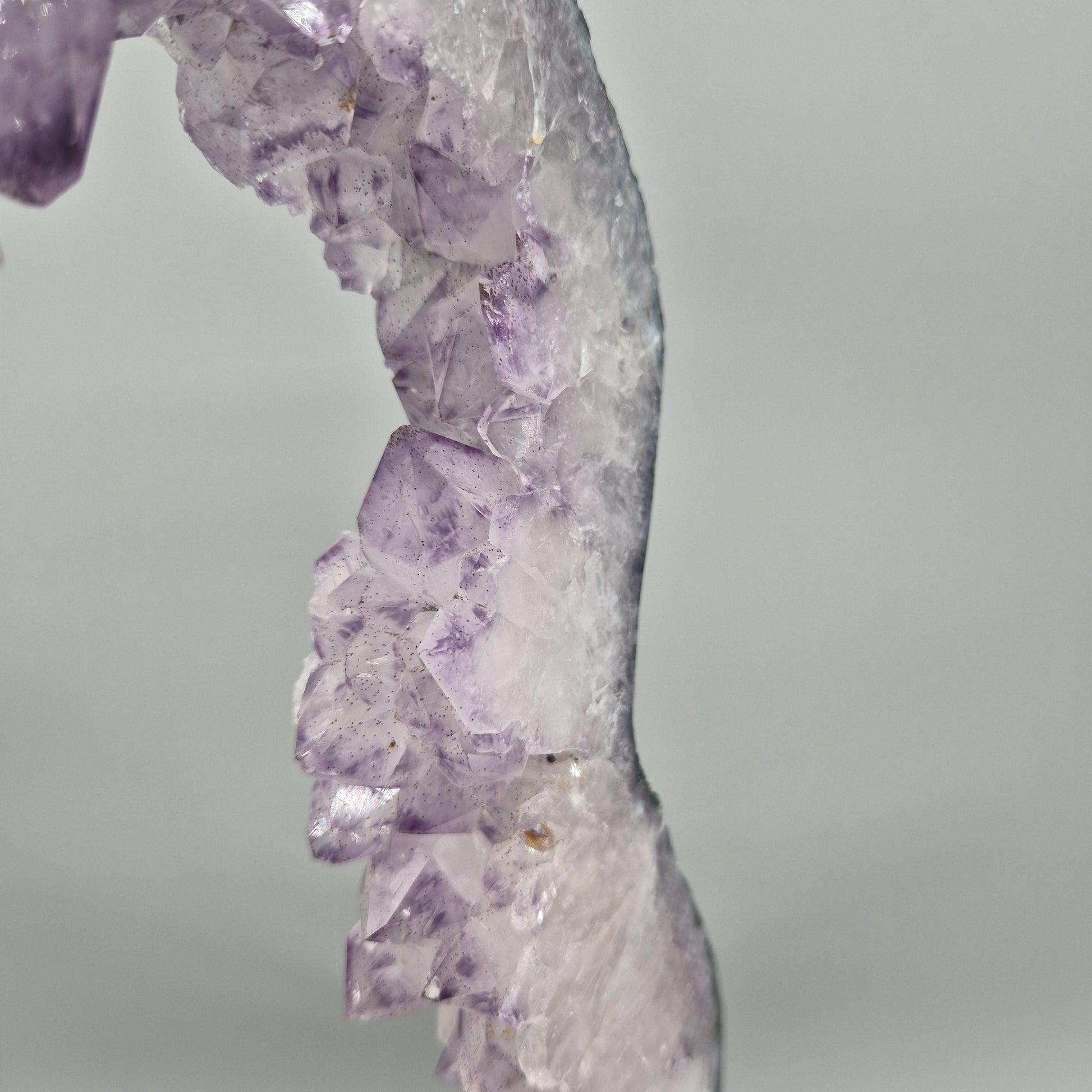 Amethyst Portal from Brazil - 12.5in Tall Natural Amethyst Crystal Portal  4.04 lb Crystal Hoarder