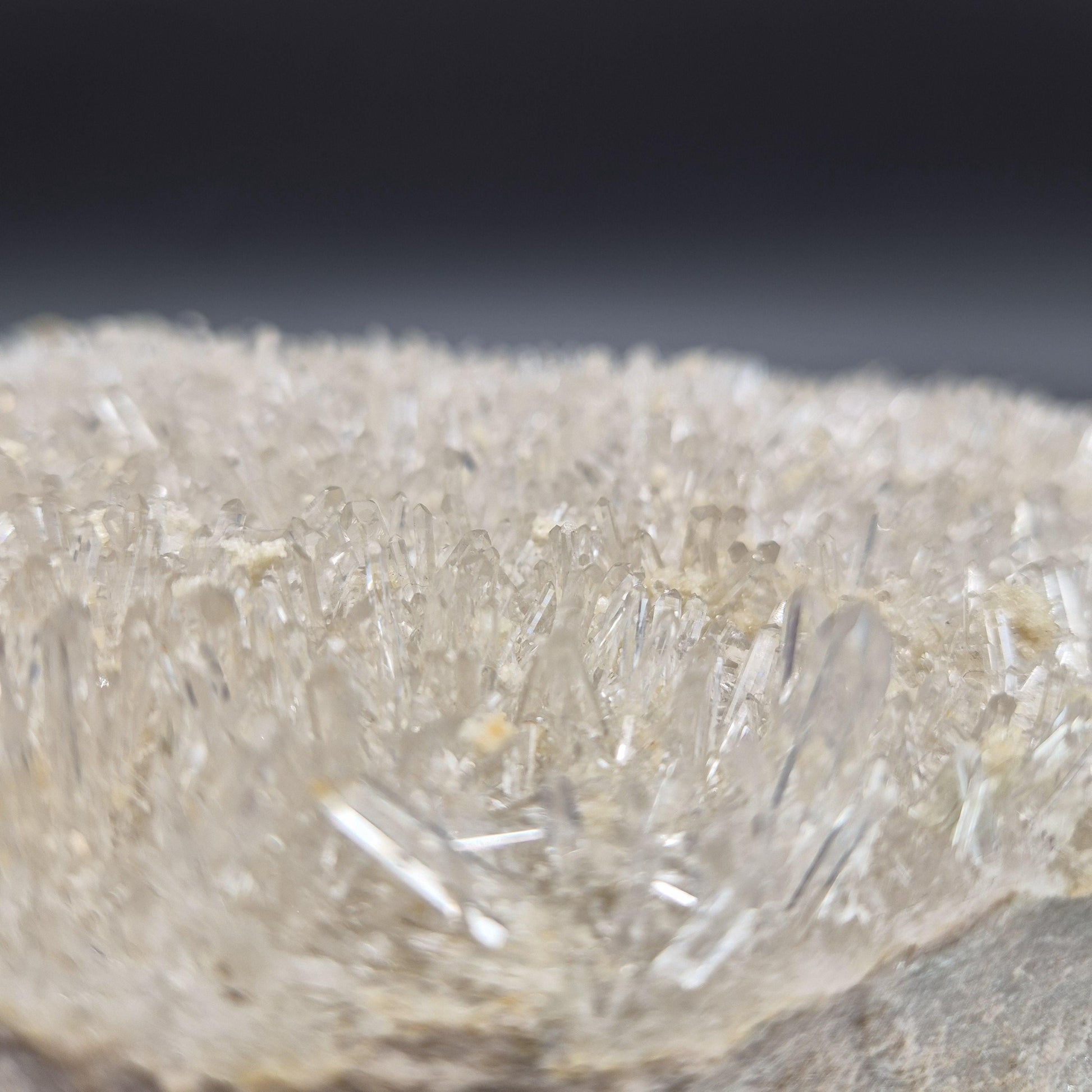 AAA+ Super Rare Lemurian Needle Quartz Plate Slab with Thousands of Needles Colombia 3.68 lbs Crystal Hoarder Crystal Hoarder