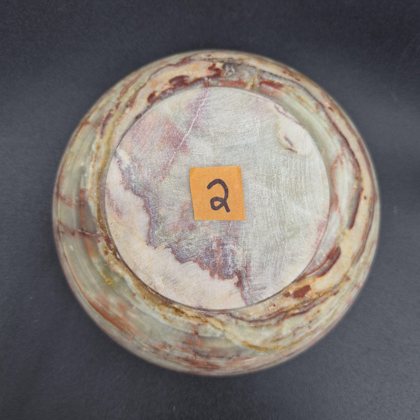 6 inch Polished Green Onyx Bowl | Natural Stone Decorative Bowl | 1 lb | Choose Your Piece