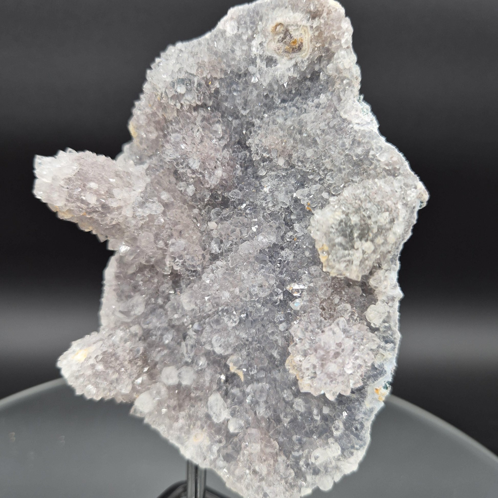 Rare Amethyst Zeolite with Stalactite Formation | 7.5 x 4in | 1.26 lb Amethyst Flower | Unique Crystal Specimen Crystal Hoarder
