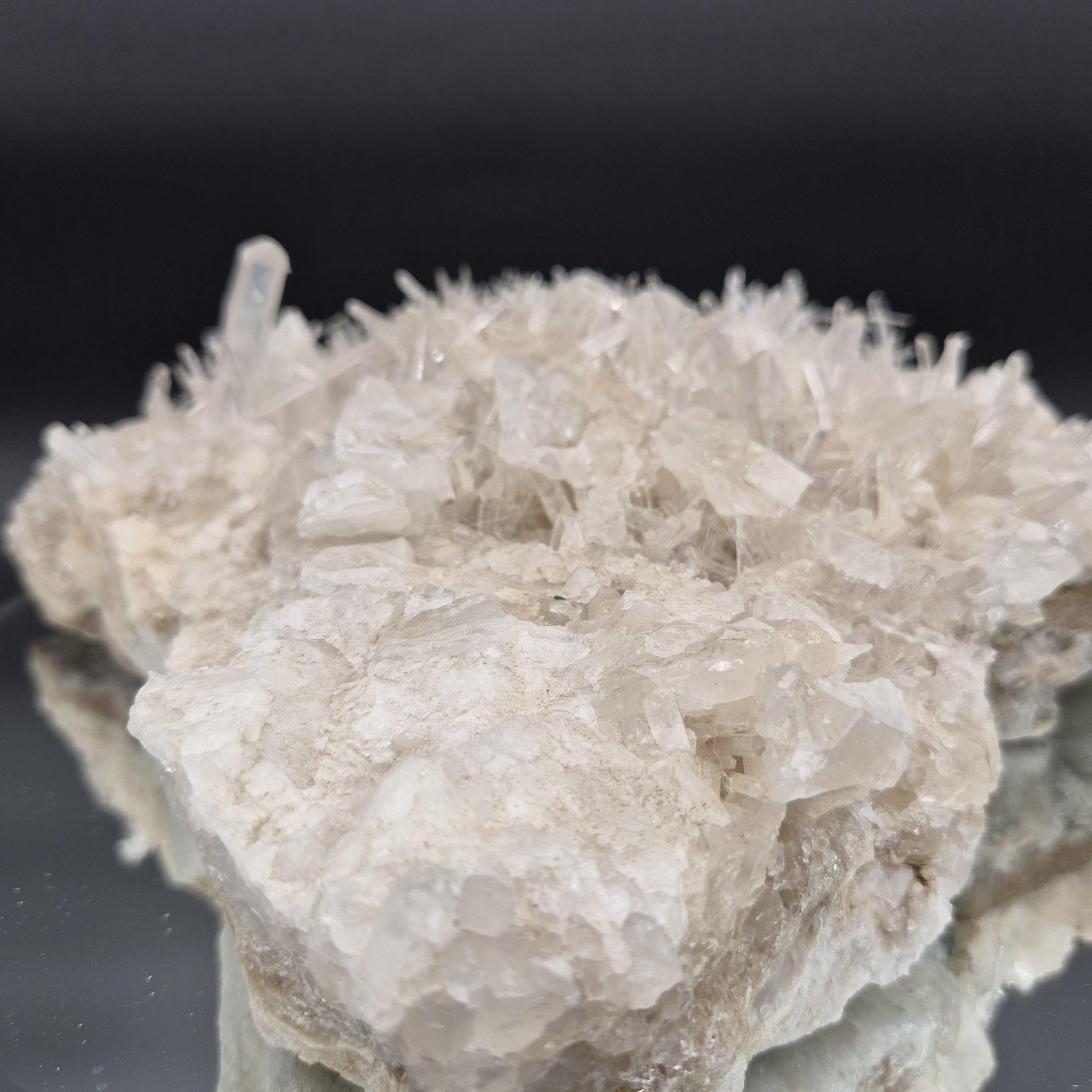 Huge Water Clear Needle Lemurian Quartz Cluster - Colombia - 8.72 lbs - 10 x 9in - Collector Grade Crystal Hoarder