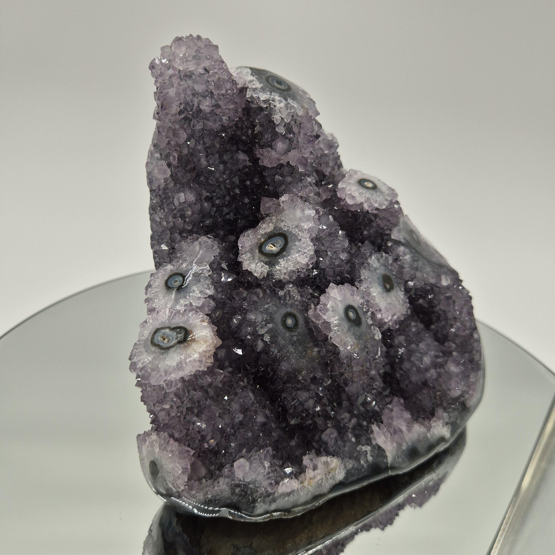 Super Rare AAA+ Amethyst Stalactite Eyes Mountain  Druzy Formation - Brazil - 5.7 lbs Crystal Hoarder