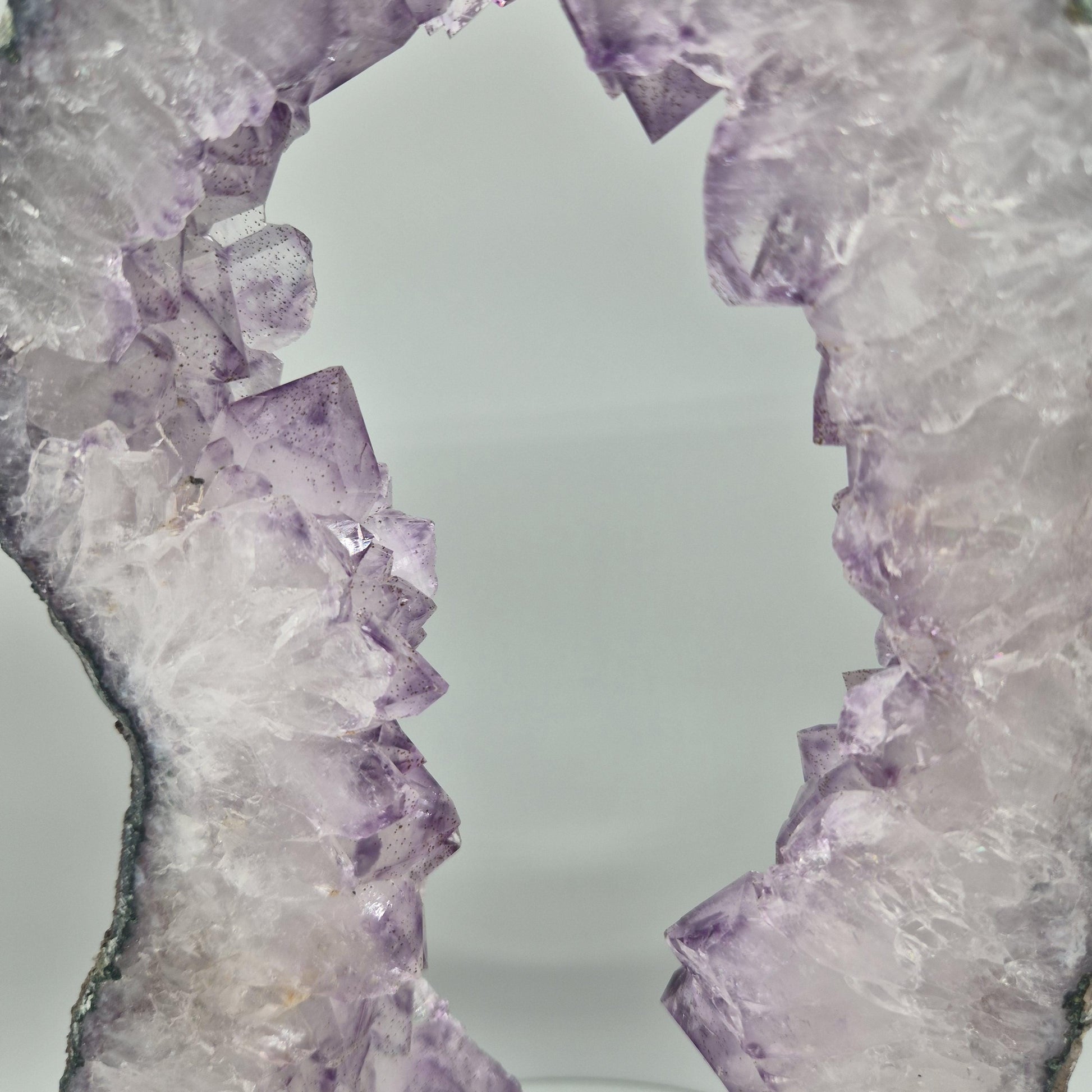 Amethyst Portal from Brazil - 12.5in Tall Natural Amethyst Crystal Portal  4.04 lb Crystal Hoarder