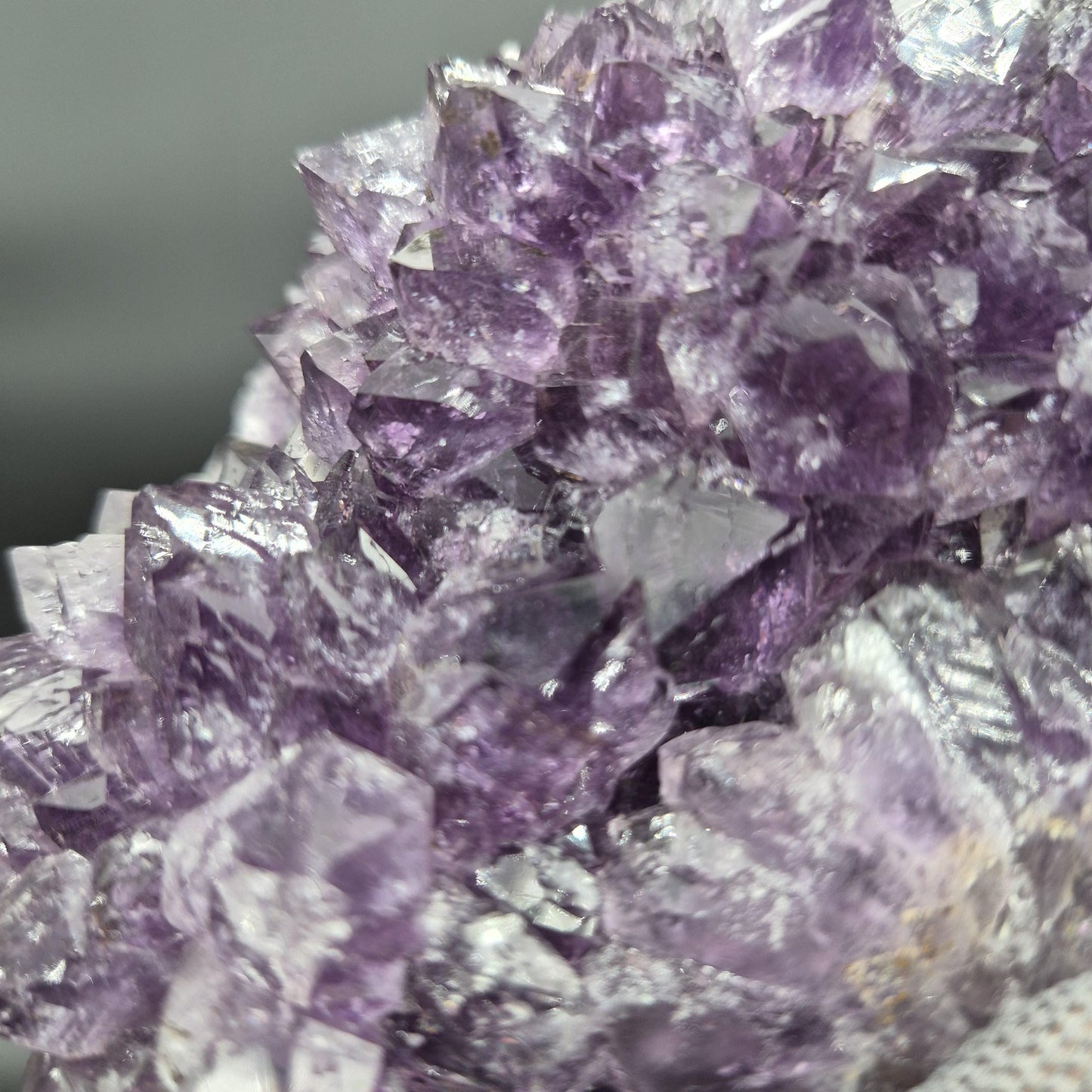 AAA+ Huge Amethyst Egg - Uruguay 5.17 lbs, 4.5 x 5in Crystal Hoarder
