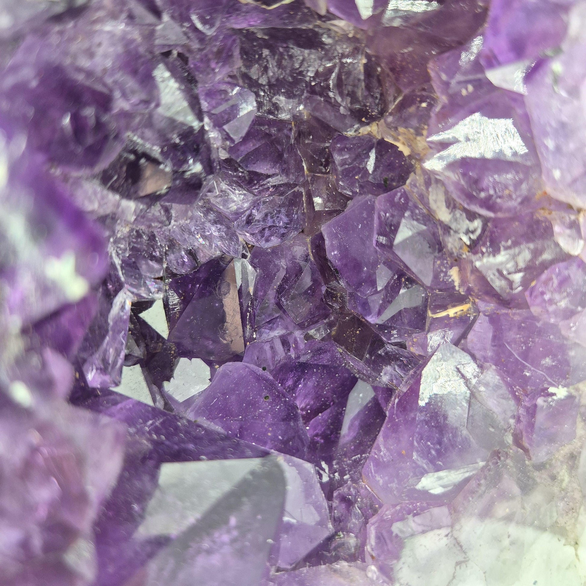 Polished Amethyst Cathedral - Brazil | 18.98 lbs | 10.5in Large Statement Crystal Geode Crystal Hoarder