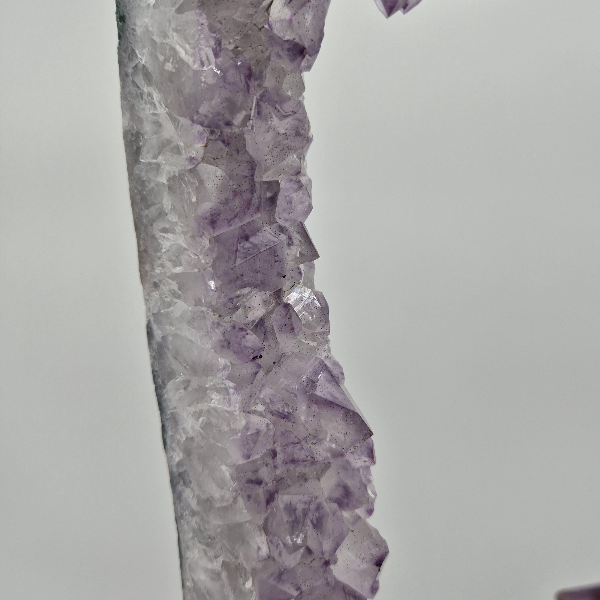 Amethyst Portal from Brazil - 16in Tall Natural Amethyst Crystal Portal | 7.14 lb Amethyst Specimen Crystal Hoarder