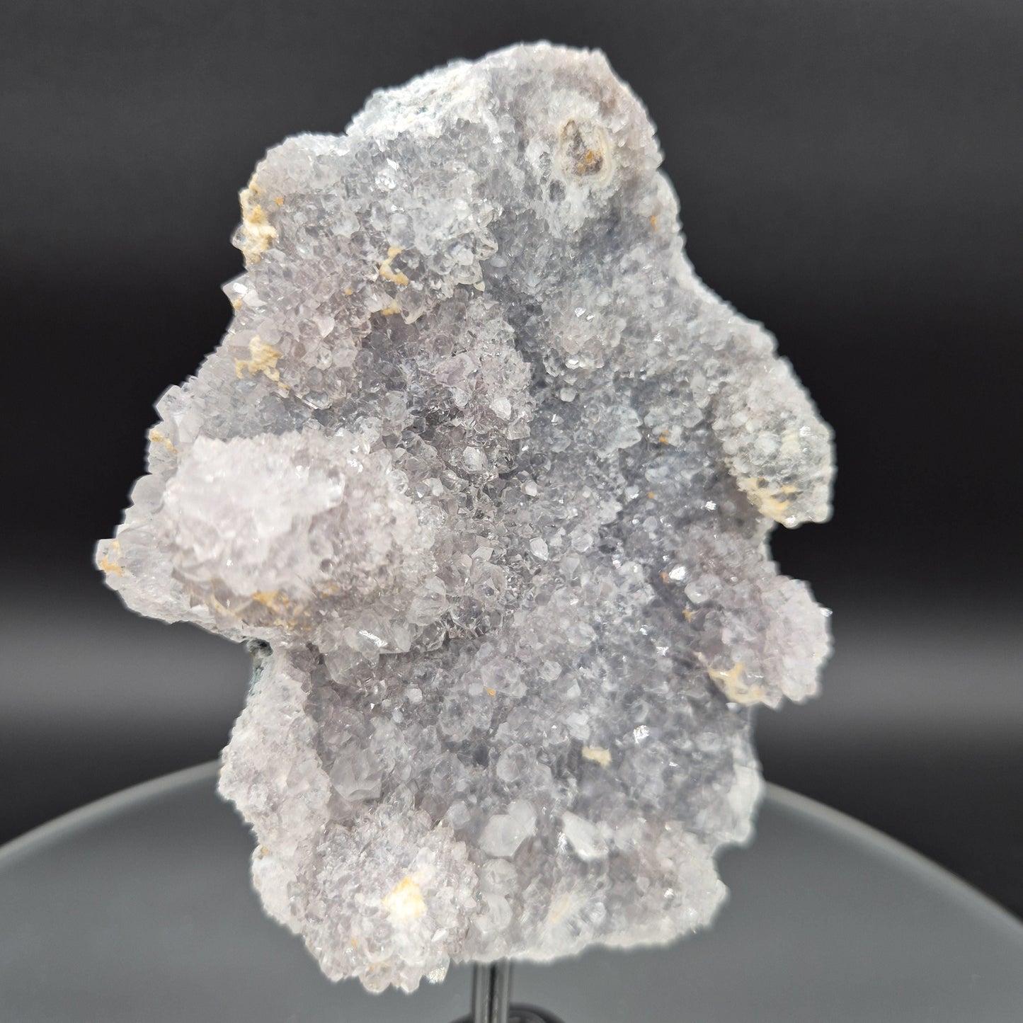 Rare Amethyst Zeolite with Stalactite Formation | 7.5 x 4in | 1.26 lb Amethyst Flower | Unique Crystal Specimen Crystal Hoarder