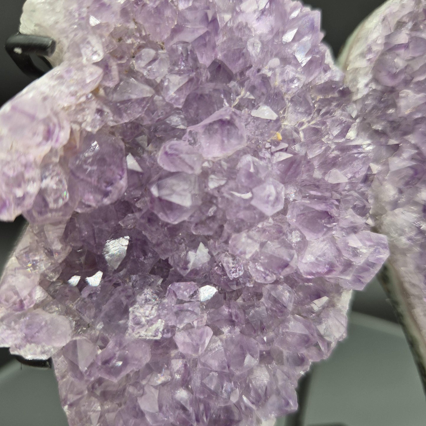 AAA+ Amethyst Angel Wings Brazil 7x6x2 1.92 lbs Crystal Hoarder