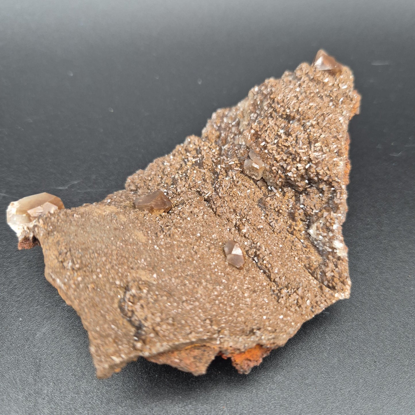 Rare AAA+ Red Sugar Diamond Calcite Crystal | Santa Eulalia, Mexico | Potosi Mine | 3.52 oz Crystal Hoarder