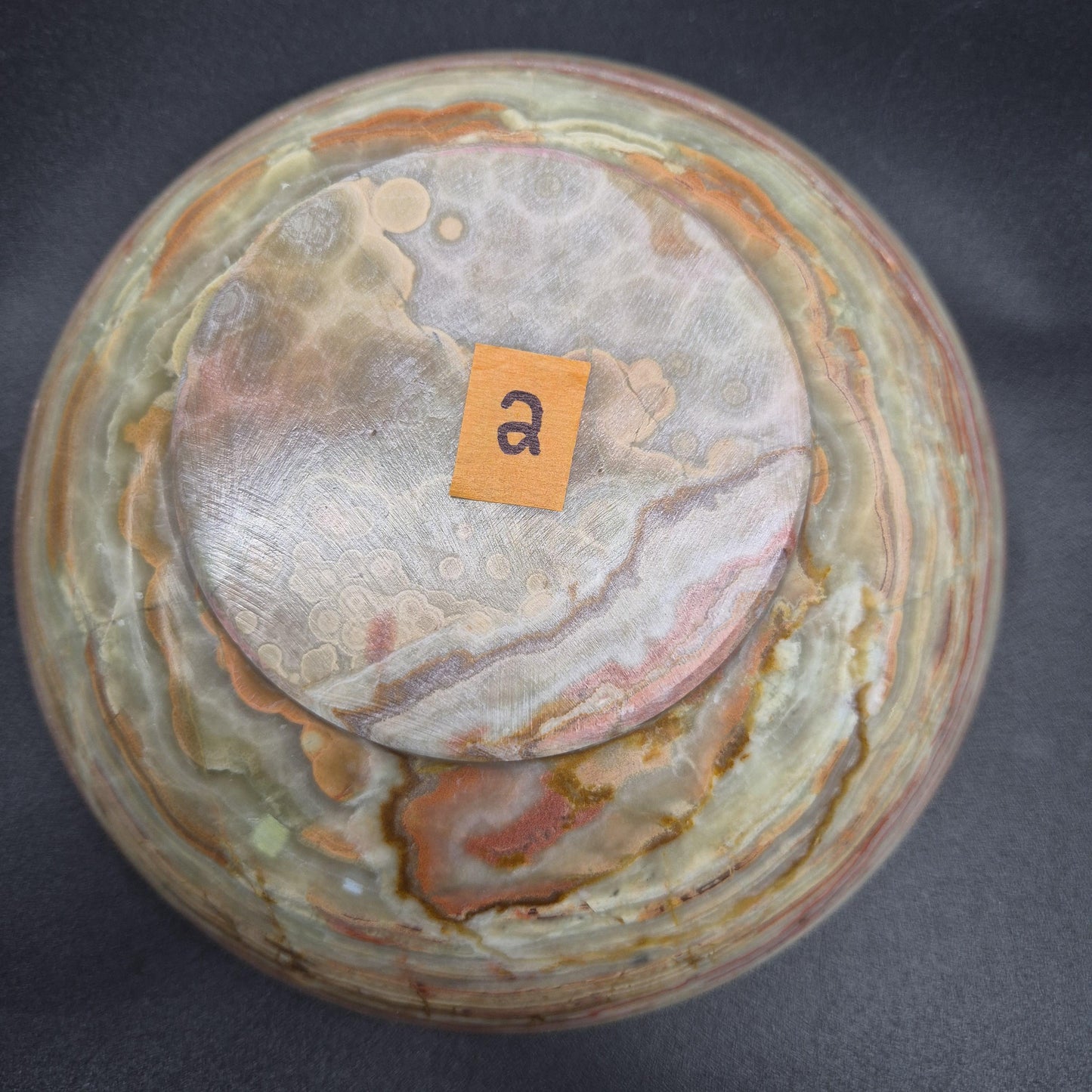 8 inch Polished Green Onyx Bowl | Natural Stone Crystal Dish | 2.5 inch Tall | 1.5 lbs | Choose 1 of 4 Crystal Hoarder