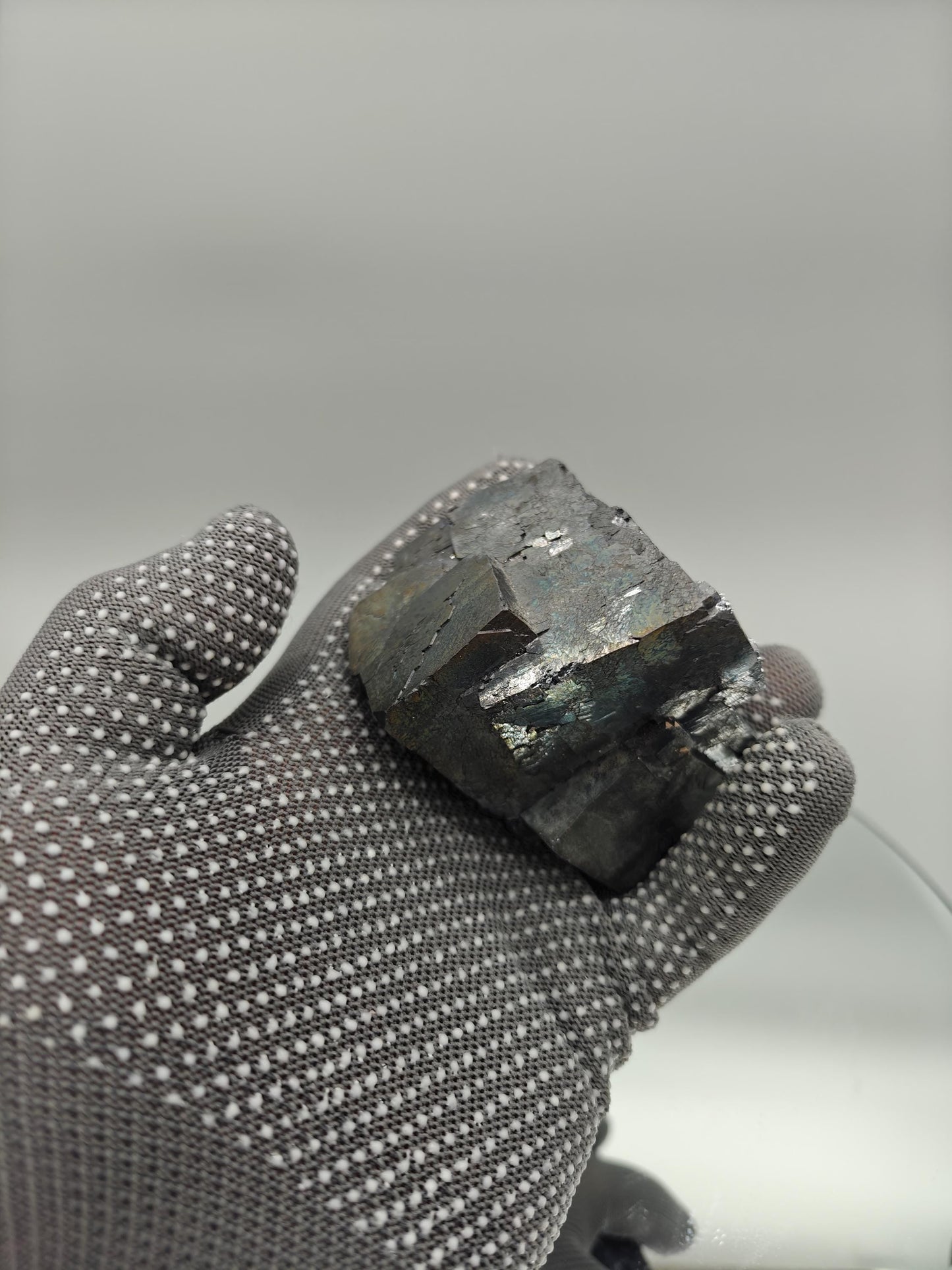 Huge Shiny Stepped Galena Crystal | Missouri Mineral Specimen | Metallic Cubic Formation | Collector Display Piece | 2.39 lbs Crystal Hoarder