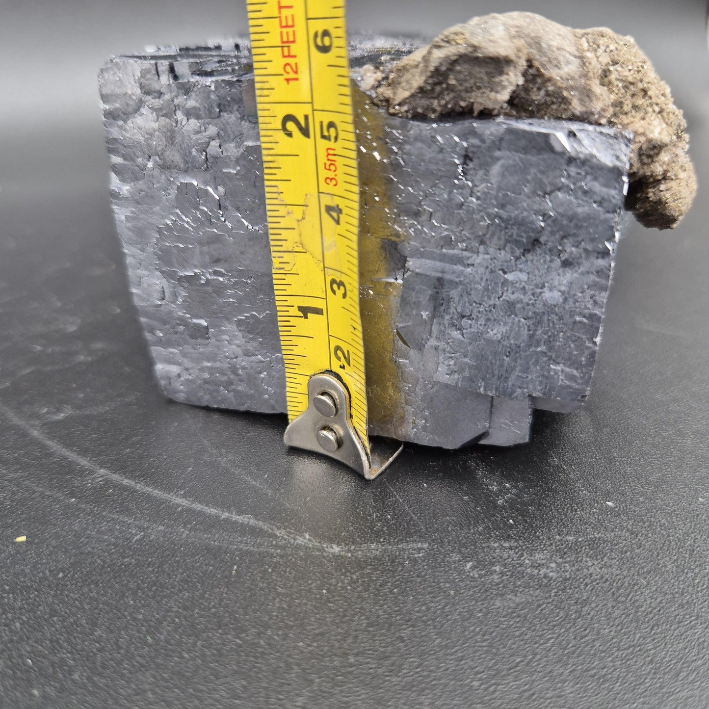 AAA+ Super Rare Cubed Galena with Sugar Quartz Missouri 4.86 lbs 3.25x3x2 Stepped Crystal Collector Crystal Hoarder