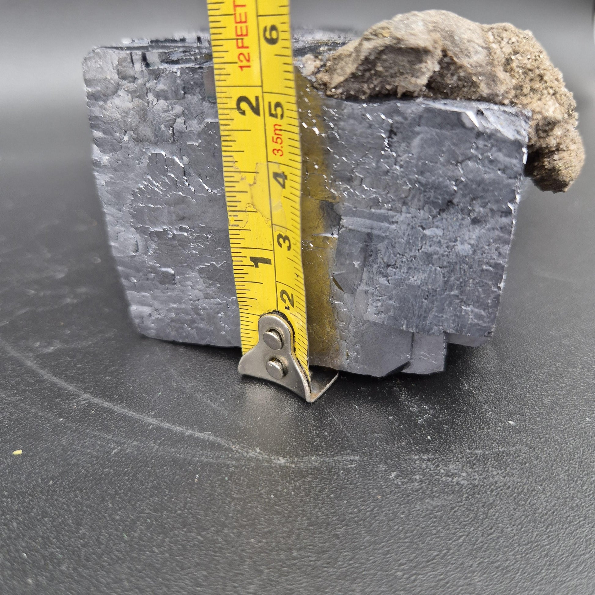 AAA+ Super Rare Cubed Galena with Sugar Quartz Missouri 4.86 lbs 3.25x3x2 Stepped Crystal Collector Crystal Hoarder