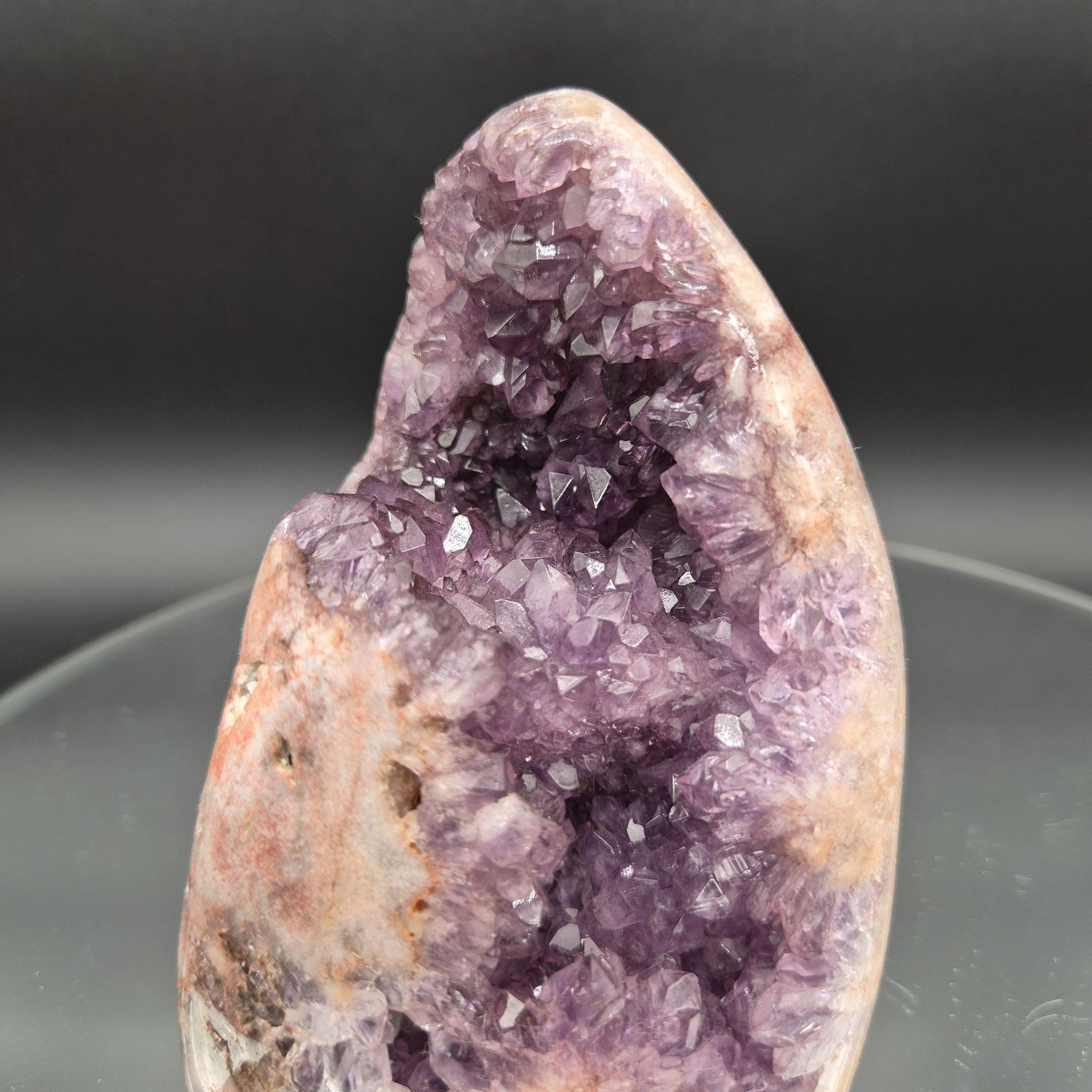 AAA+ Rare Bi-Color Purple Pink Amethyst Freeform Brazil 1.84 lbs 4.5x3.5x3 Collector Crystal Crystal Hoarder