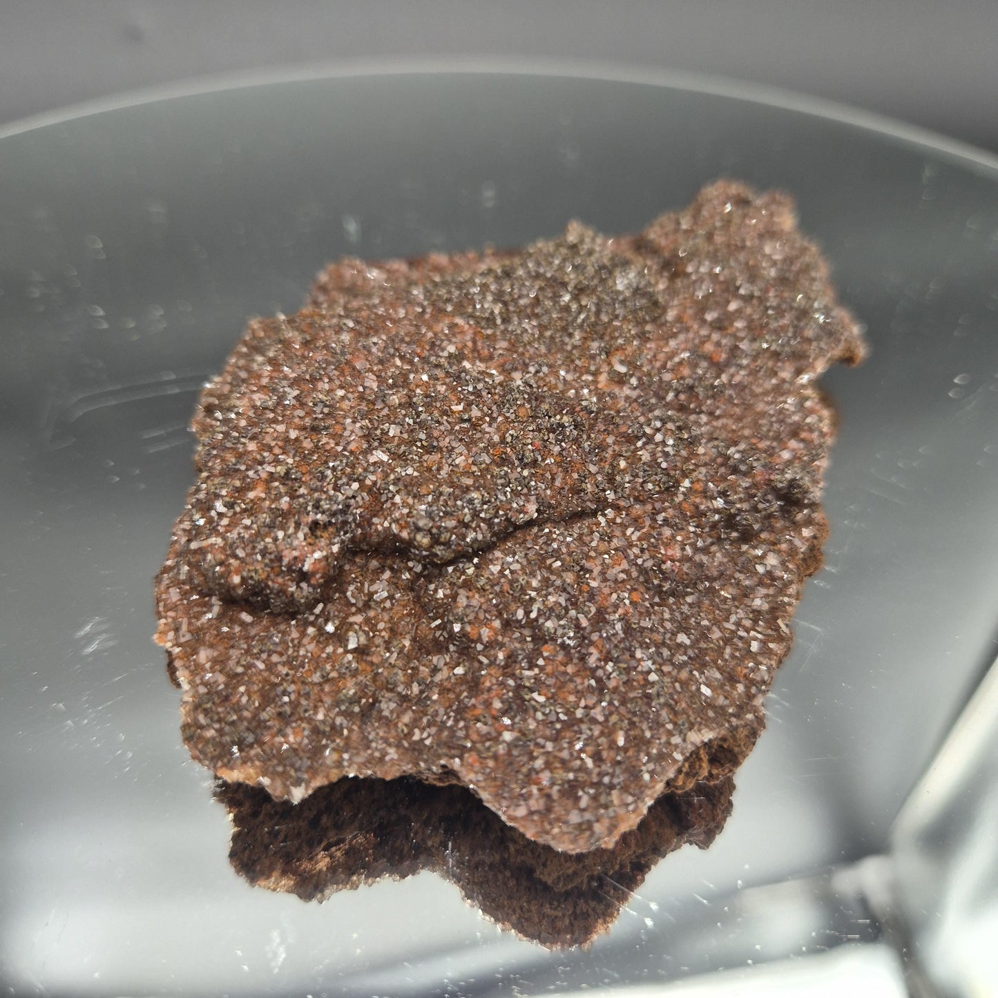 Rare AAA+ Red Sugar Diamond Calcite Crystal | Potosi Mine Mexico | 4.32 oz Crystal Hoarder