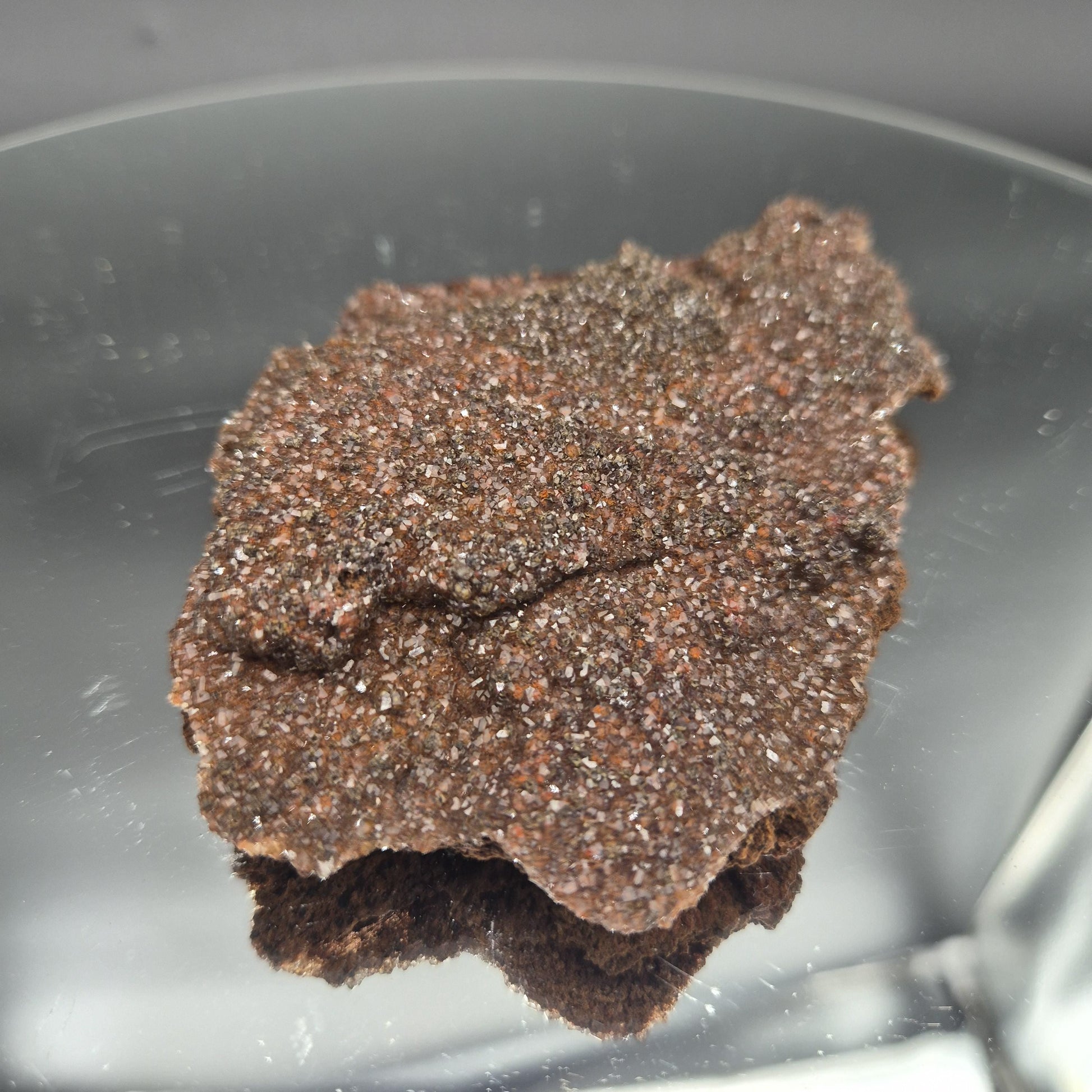 Rare AAA+ Red Sugar Diamond Calcite Crystal | Potosi Mine Mexico | 4.32 oz Crystal Hoarder