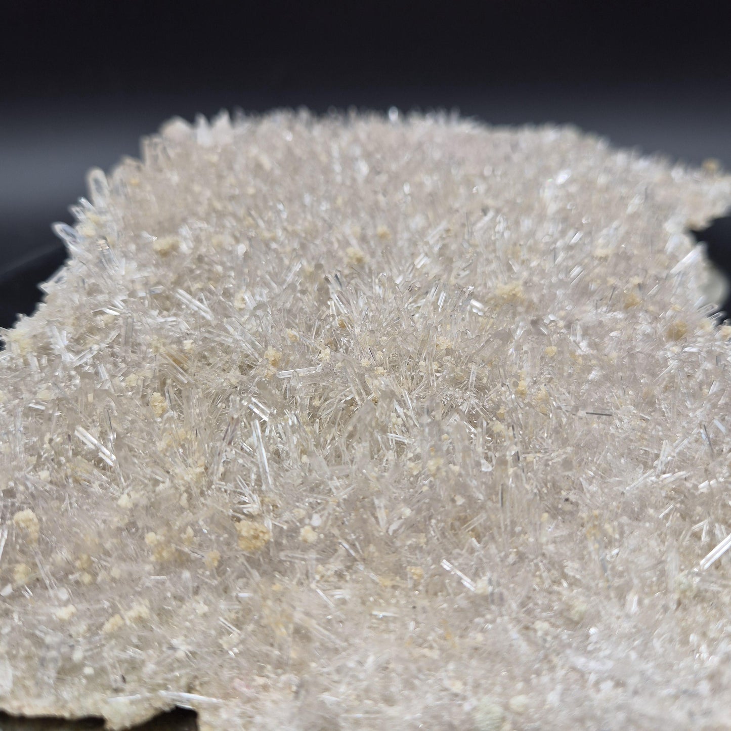 AAA+ Super Rare Lemurian Needle Quartz Plate Slab with Thousands of Needles Colombia 3.68 lbs Crystal Hoarder Crystal Hoarder