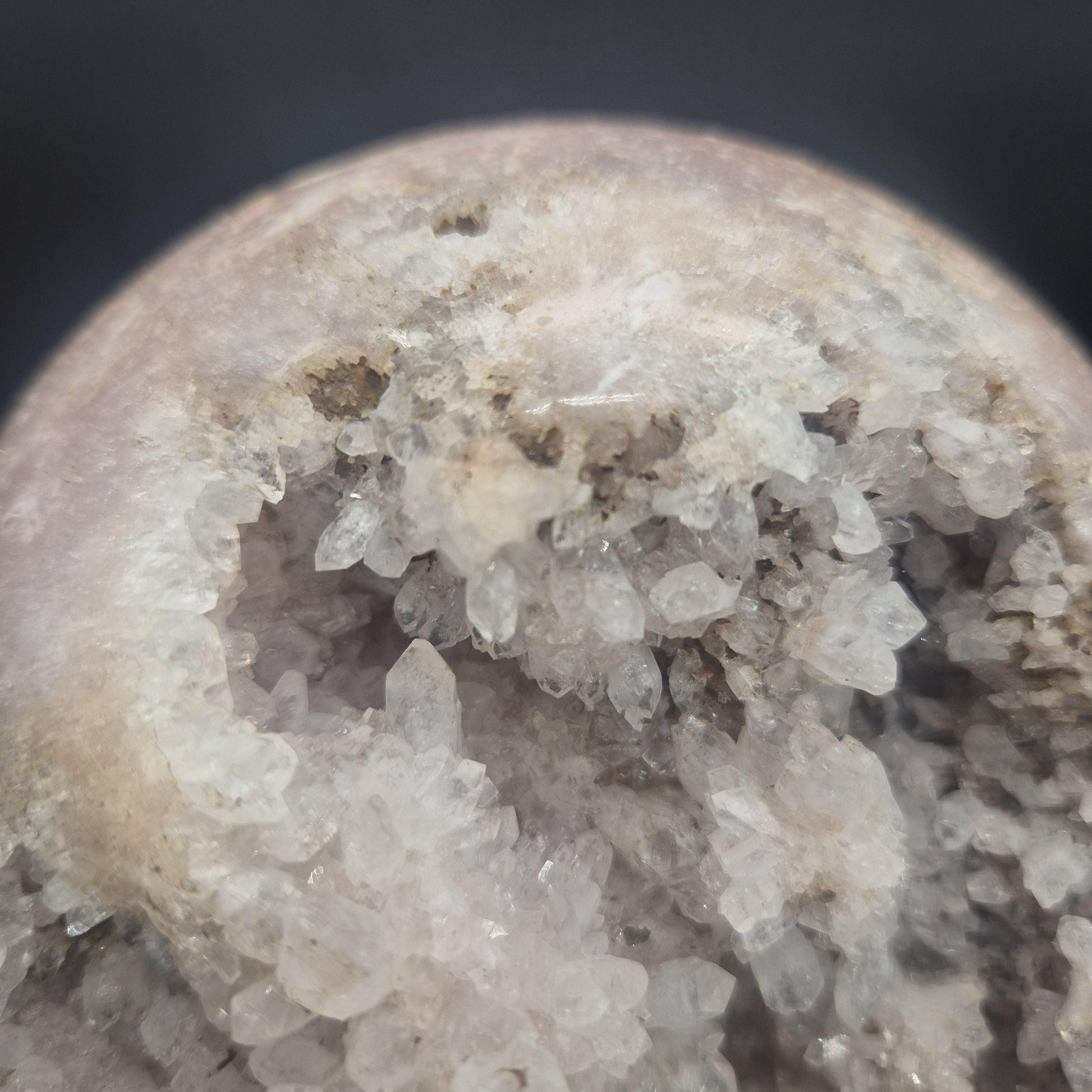 Huge AAA+ Pink Amethyst Sphere - 5 Inch (125mm) - 6.62 lbs - Brazil - Rare High-End Crystal Decor Crystal Hoarder