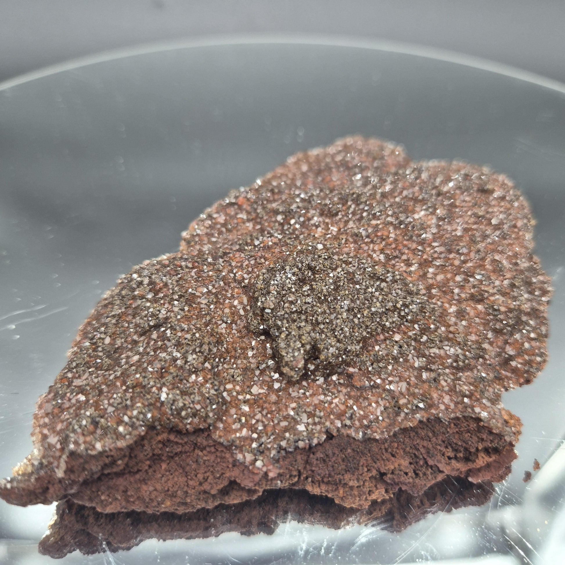 Rare AAA+ Red Sugar Diamond Calcite Crystal | Potosi Mine Mexico | 4.32 oz Crystal Hoarder