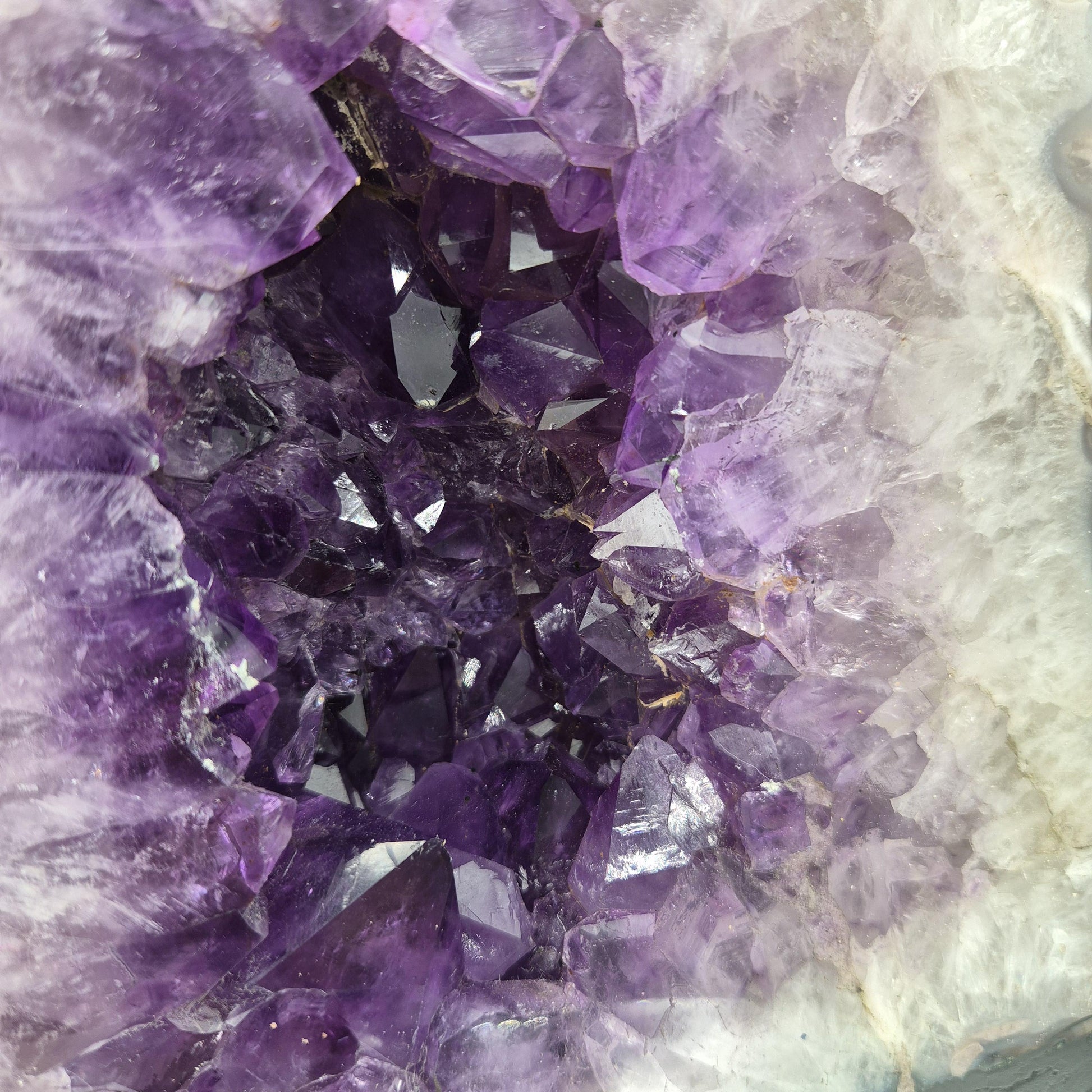 Polished Amethyst Cathedral - Brazil | 18.98 lbs | 10.5in Large Statement Crystal Geode Crystal Hoarder