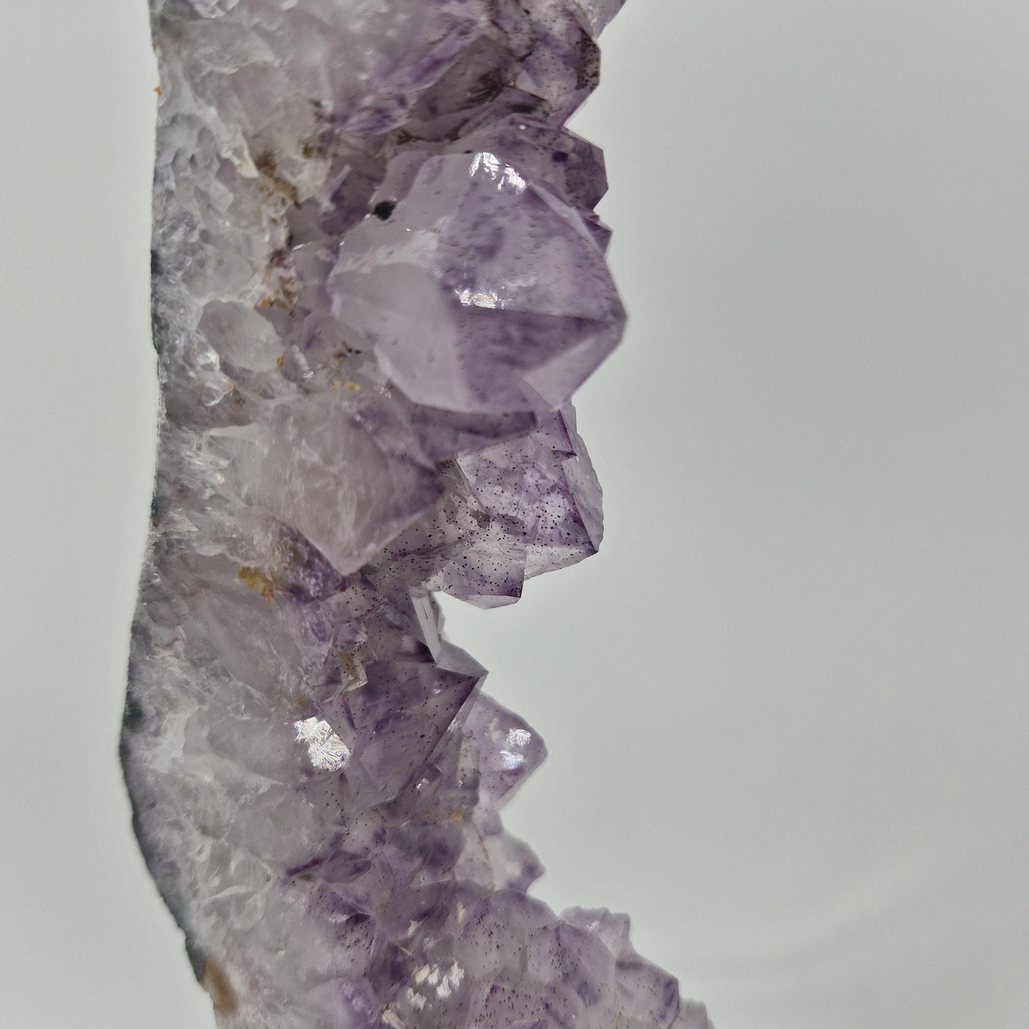 Amethyst Portal from Brazil - 16in Tall Natural Amethyst Crystal Portal | 7.14 lb Amethyst Specimen Crystal Hoarder