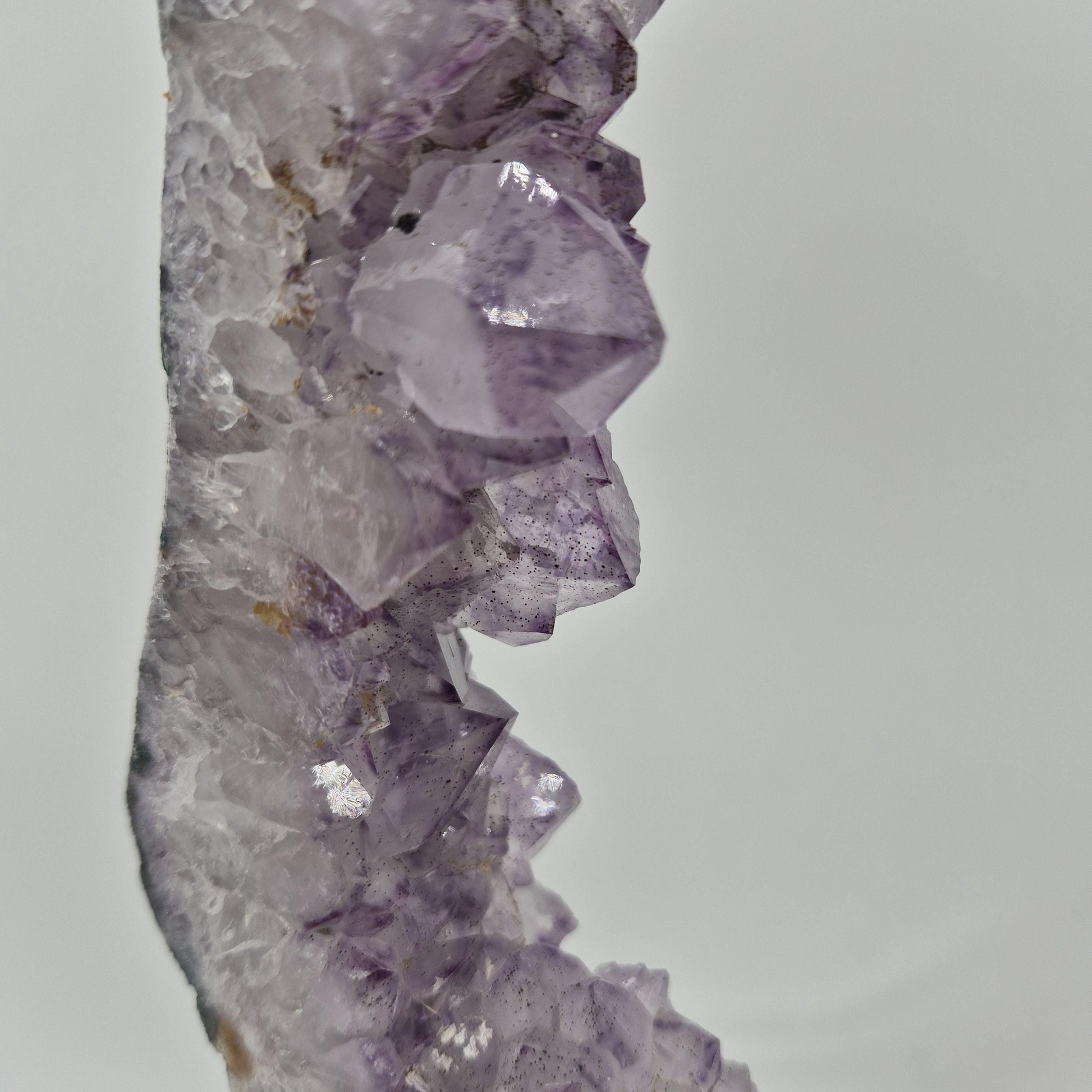 Amethyst Portal from Brazil - 16in Tall Natural Amethyst Crystal Portal | 7.14 lb Amethyst Specimen Crystal Hoarder