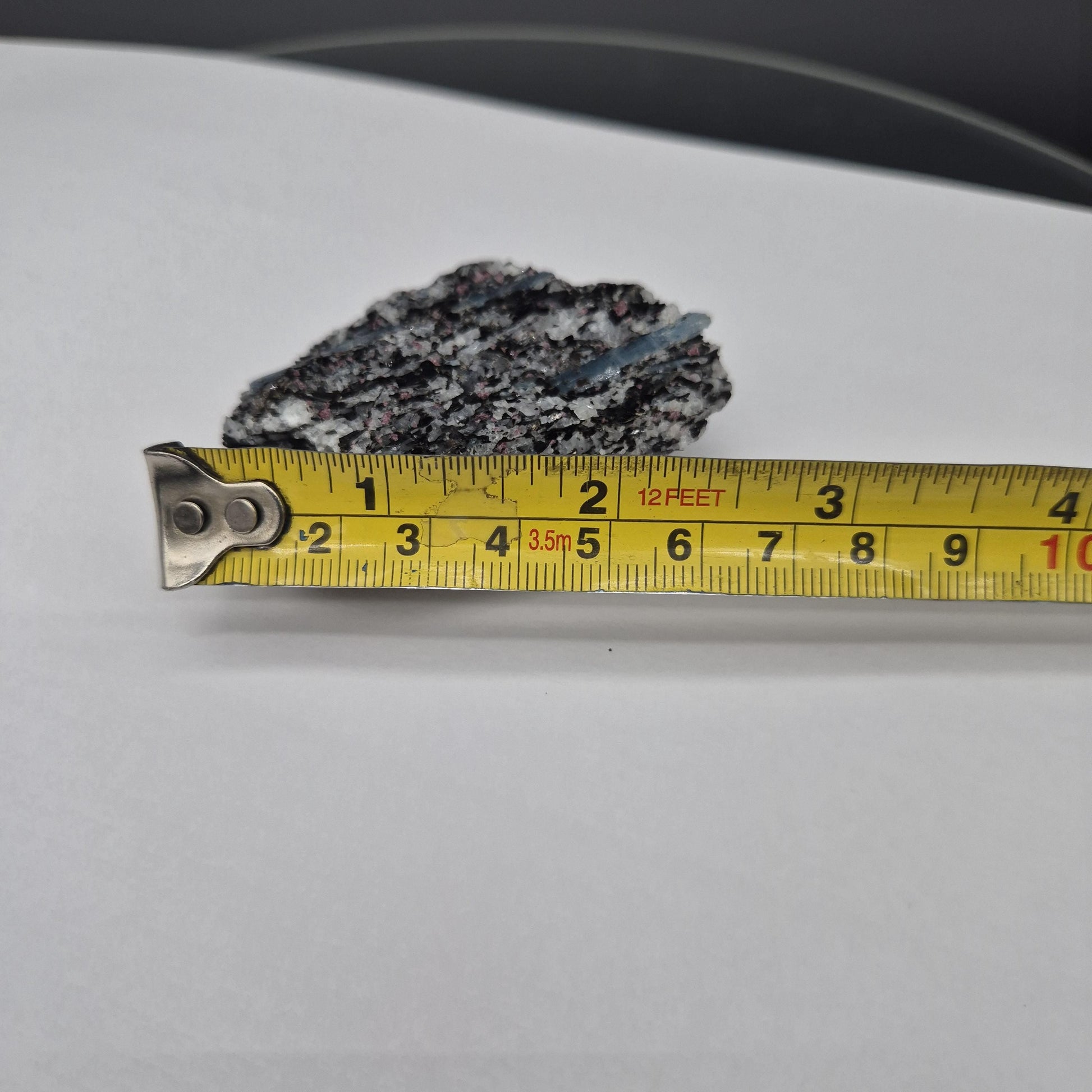 AAA+ Biotite Mica with Blue Kyanite & Garnet | Khit Ostrov, Russia | Natural Mineral Specimen | 2.88 oz Crystal Hoarder