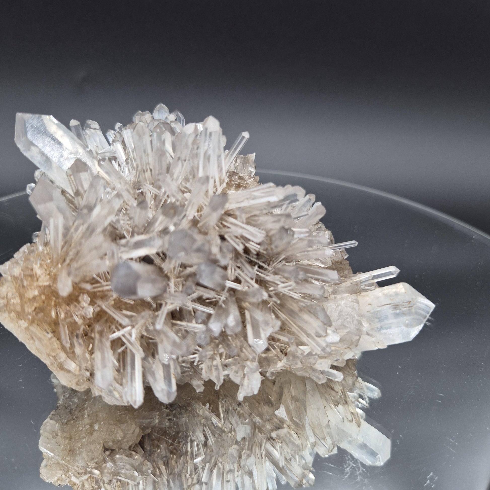 Rare AAA+ Temple Heart Starburst DOW Chrysanthemum Lemurian Quartz Cluster | Bolivar Mine Colombia | 1.28 lbs Crystal Hoarder