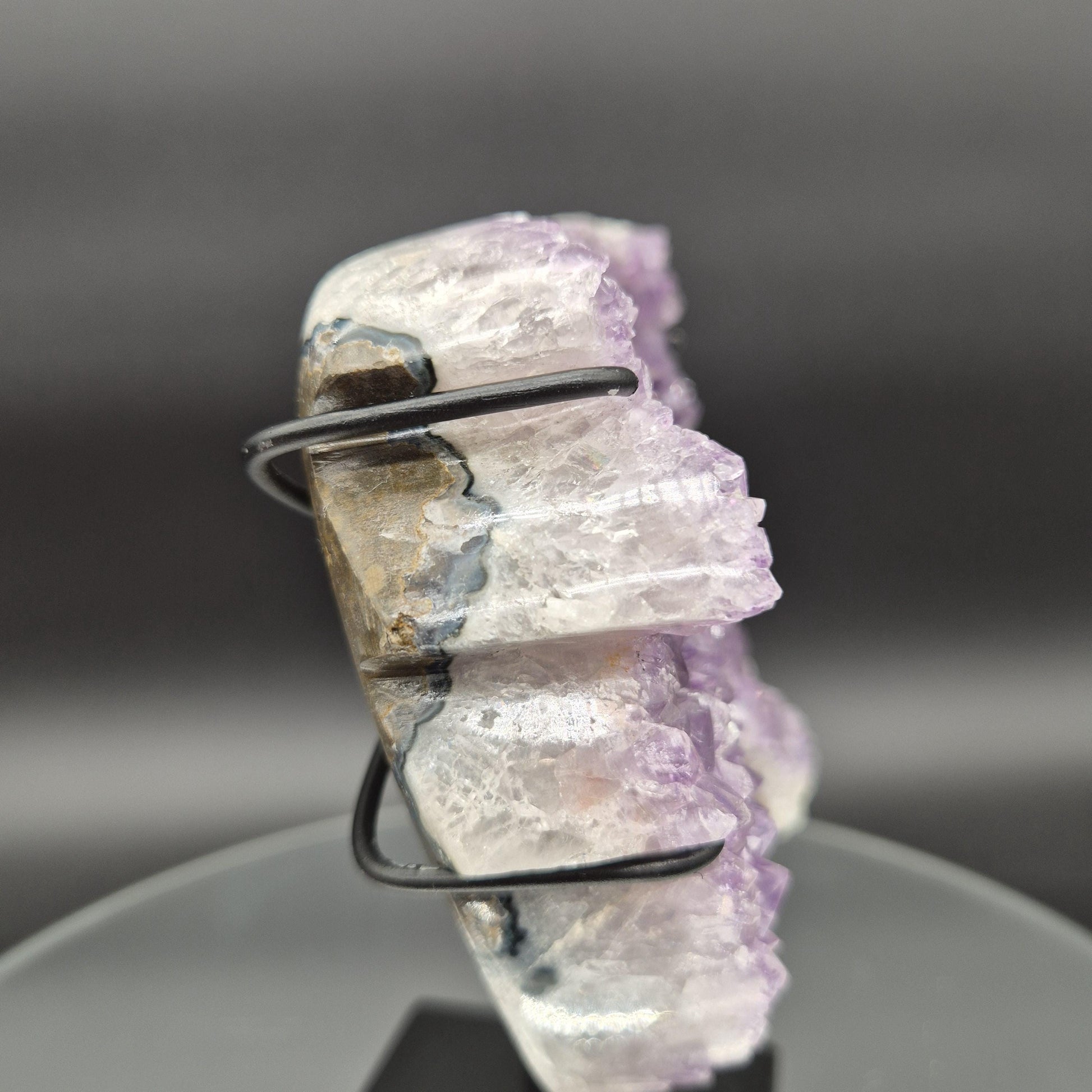AAA+ Amethyst Angel Wings Brazil 7x6x2 1.92 lbs Crystal Hoarder