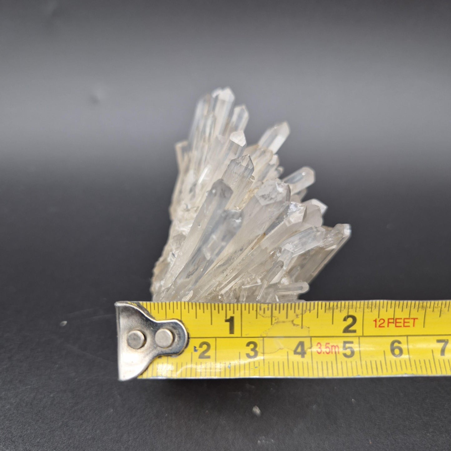 Rare AAA+ Temple Heart Starburst DOW Chrysanthemum Lemurian Quartz Cluster | Colombia | 9.28 oz Crystal Hoarder