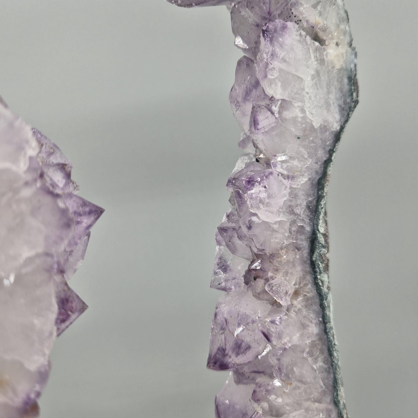 Amethyst Portal from Brazil - 15in Tall Natural Amethyst Crystal Portal  with Stalactite Flower Formation  5.45 lb Crystal Hoarder