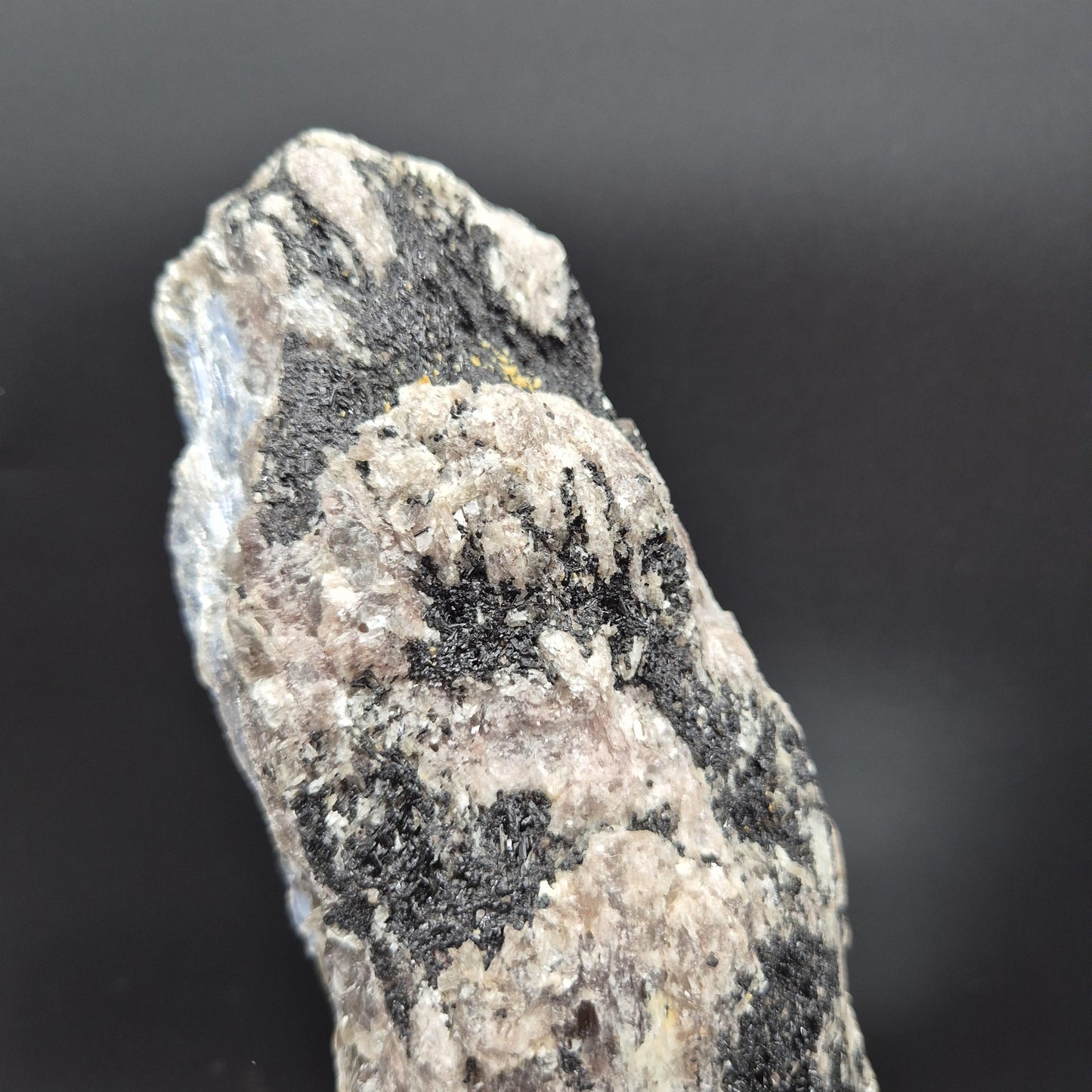 Super Rare Museum Quality Blue Kyanite with Black Hematite & Mica | Brazilian Mineral Specimen | 5 lbs Crystal Hoarder