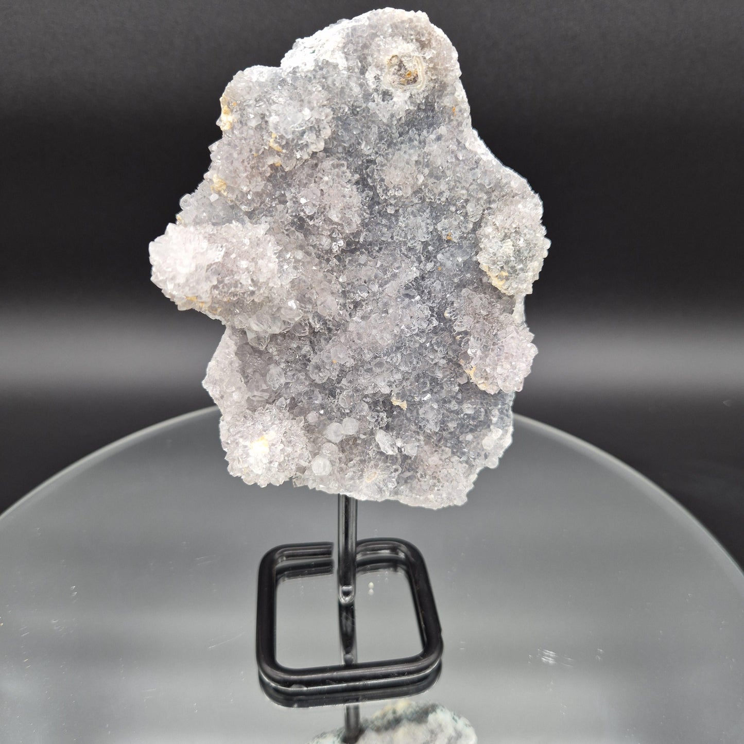 Rare Amethyst Zeolite with Stalactite Formation | 7.5 x 4in | 1.26 lb Amethyst Flower | Unique Crystal Specimen Crystal Hoarder